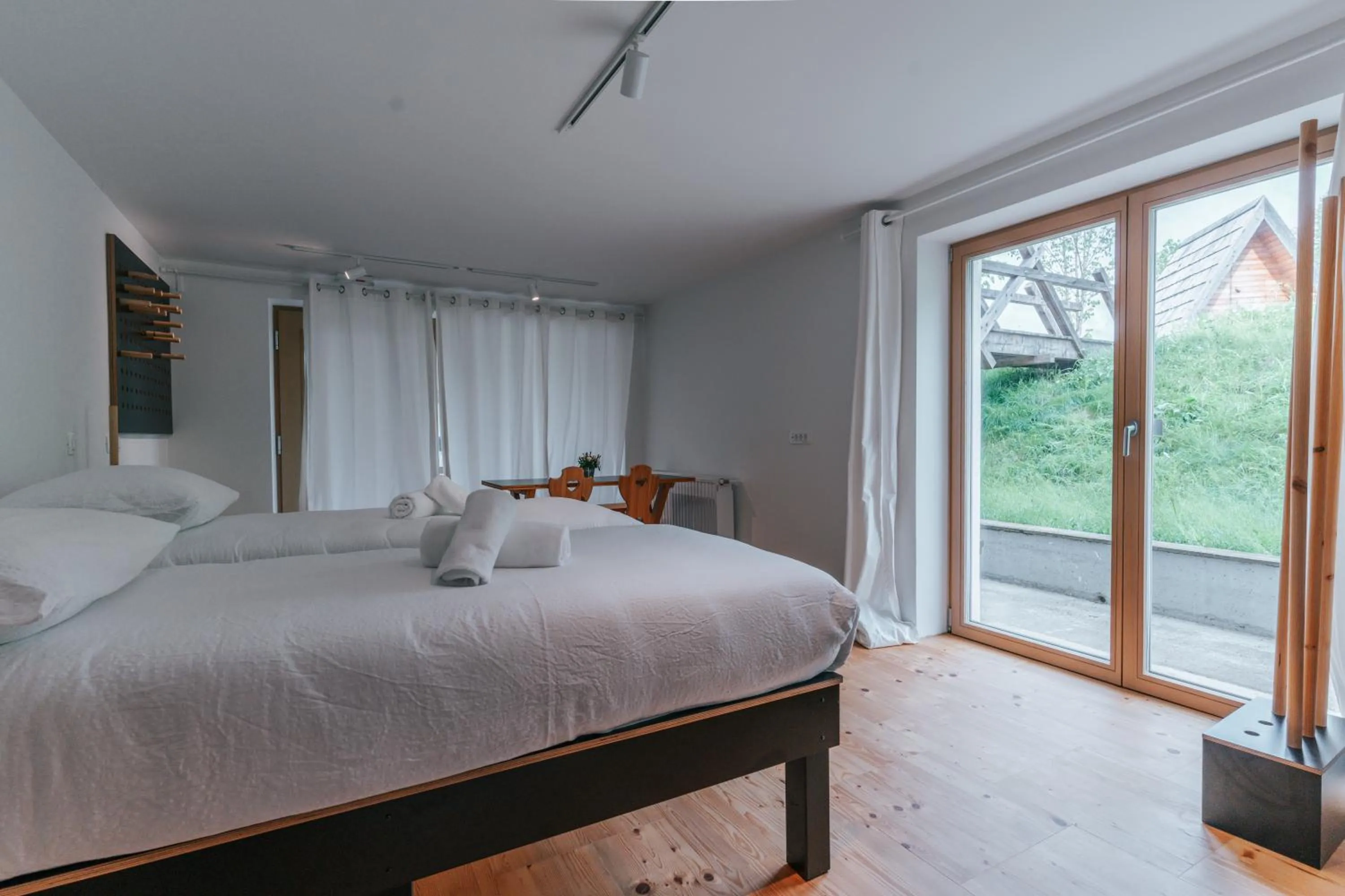 Bed in Eko Glamping Resort Krištof