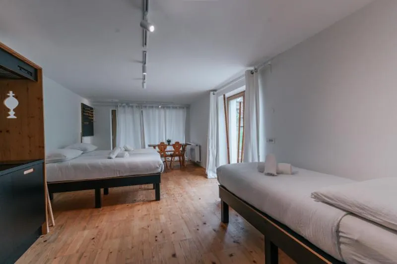 Bed in Eko Glamping Resort Krištof