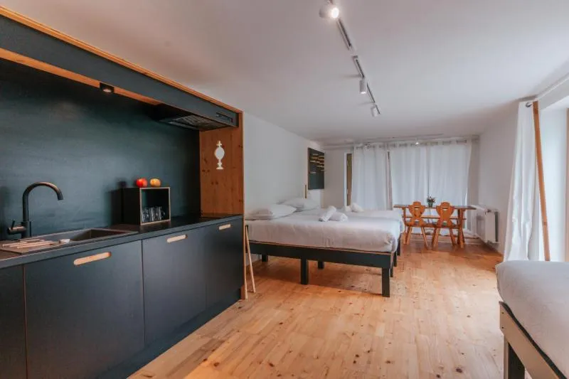 Bed in Eko Glamping Resort Krištof