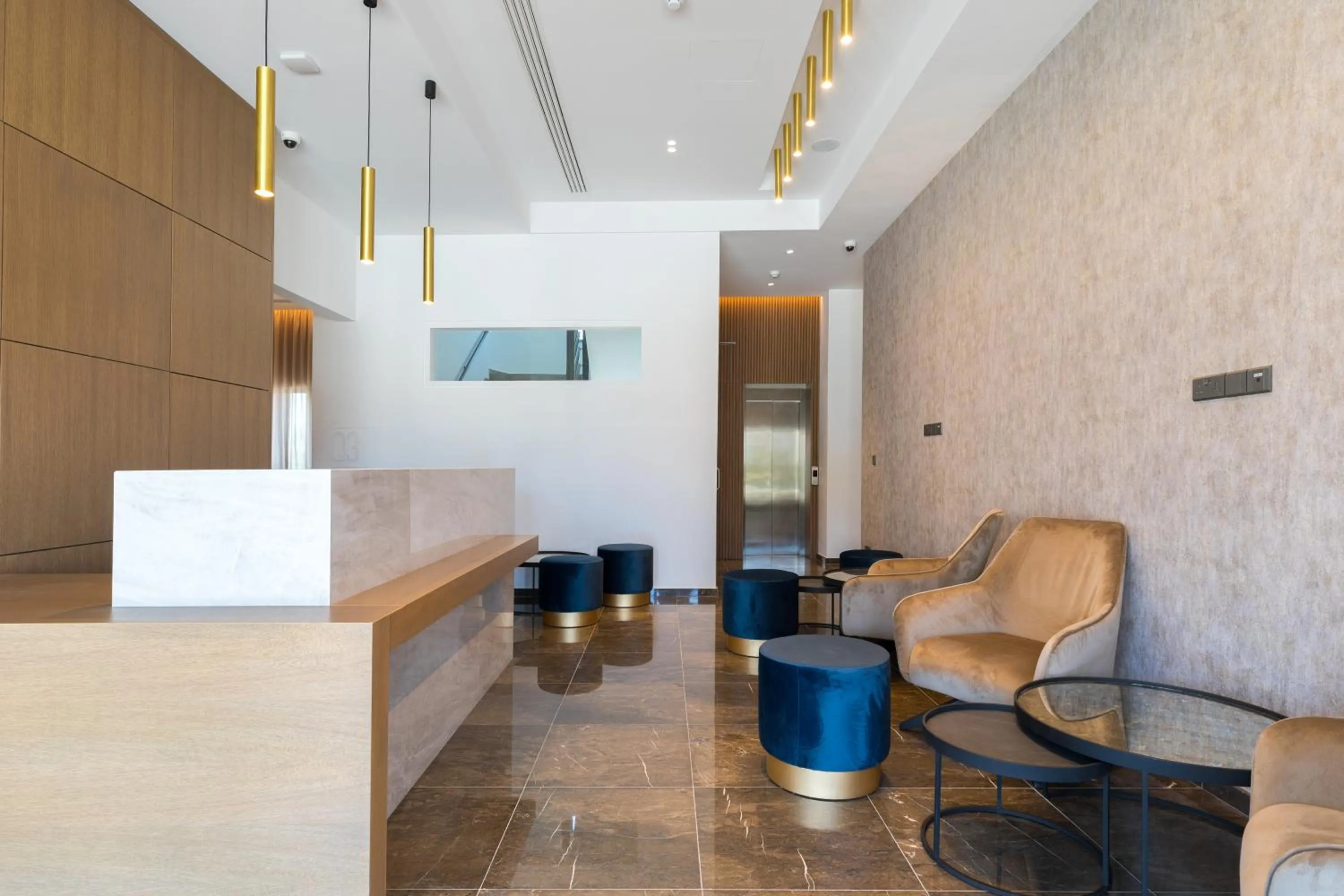 Seating area in The Quality Lodge - Self Check-in