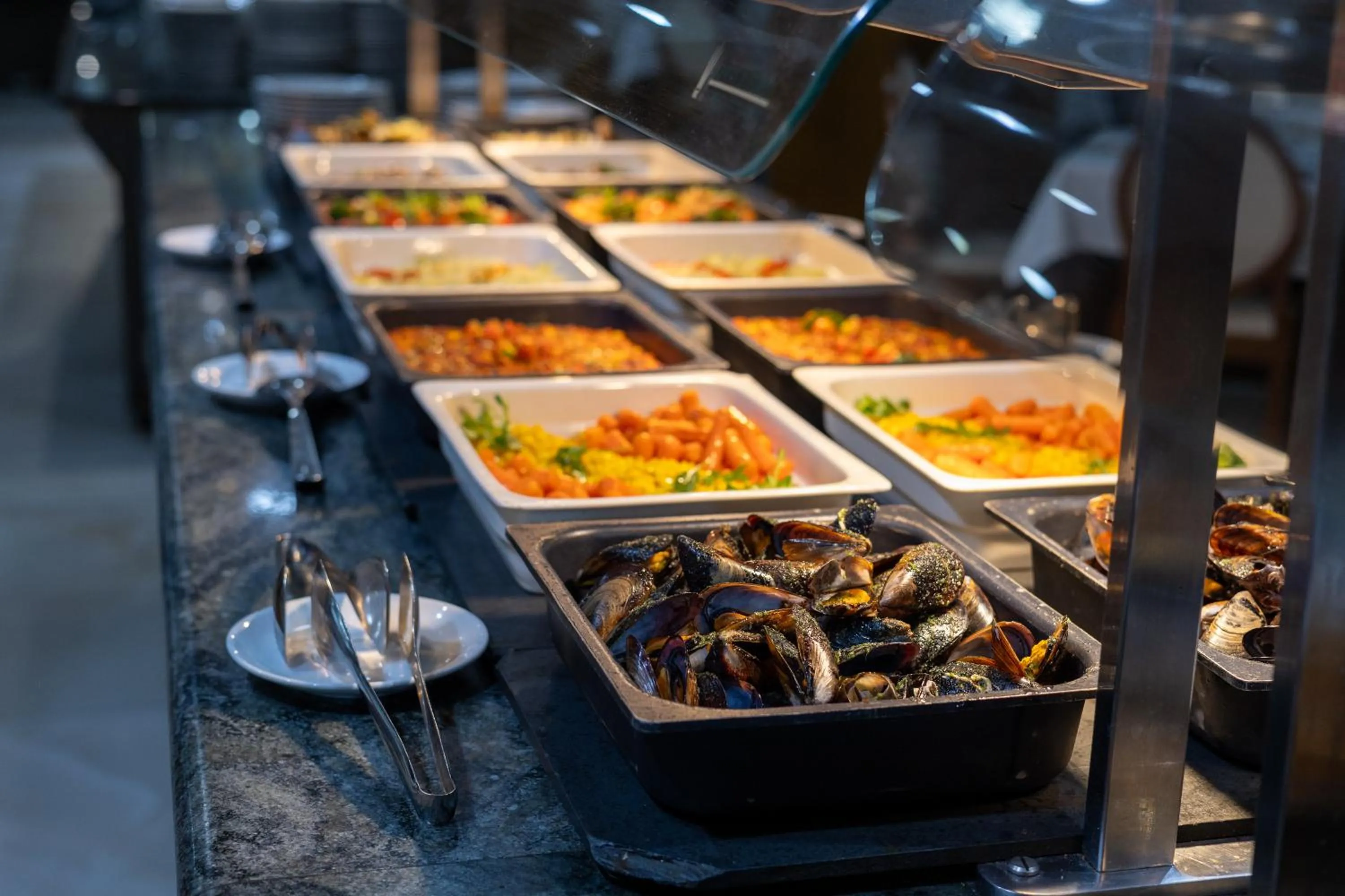 Restaurant/places to eat in Hotel Alba Seleqtta