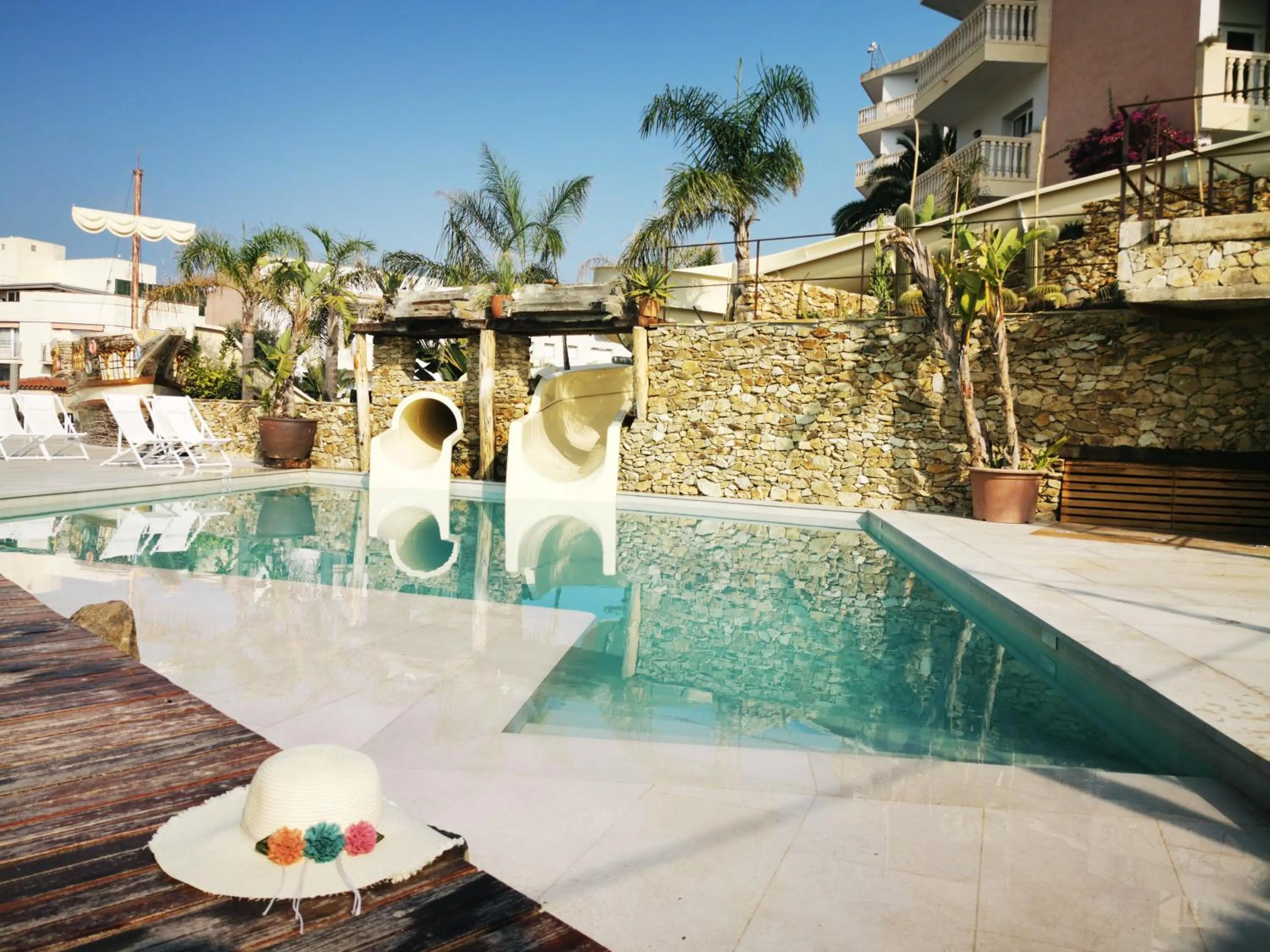 Aqua park in Hotel Alba Seleqtta