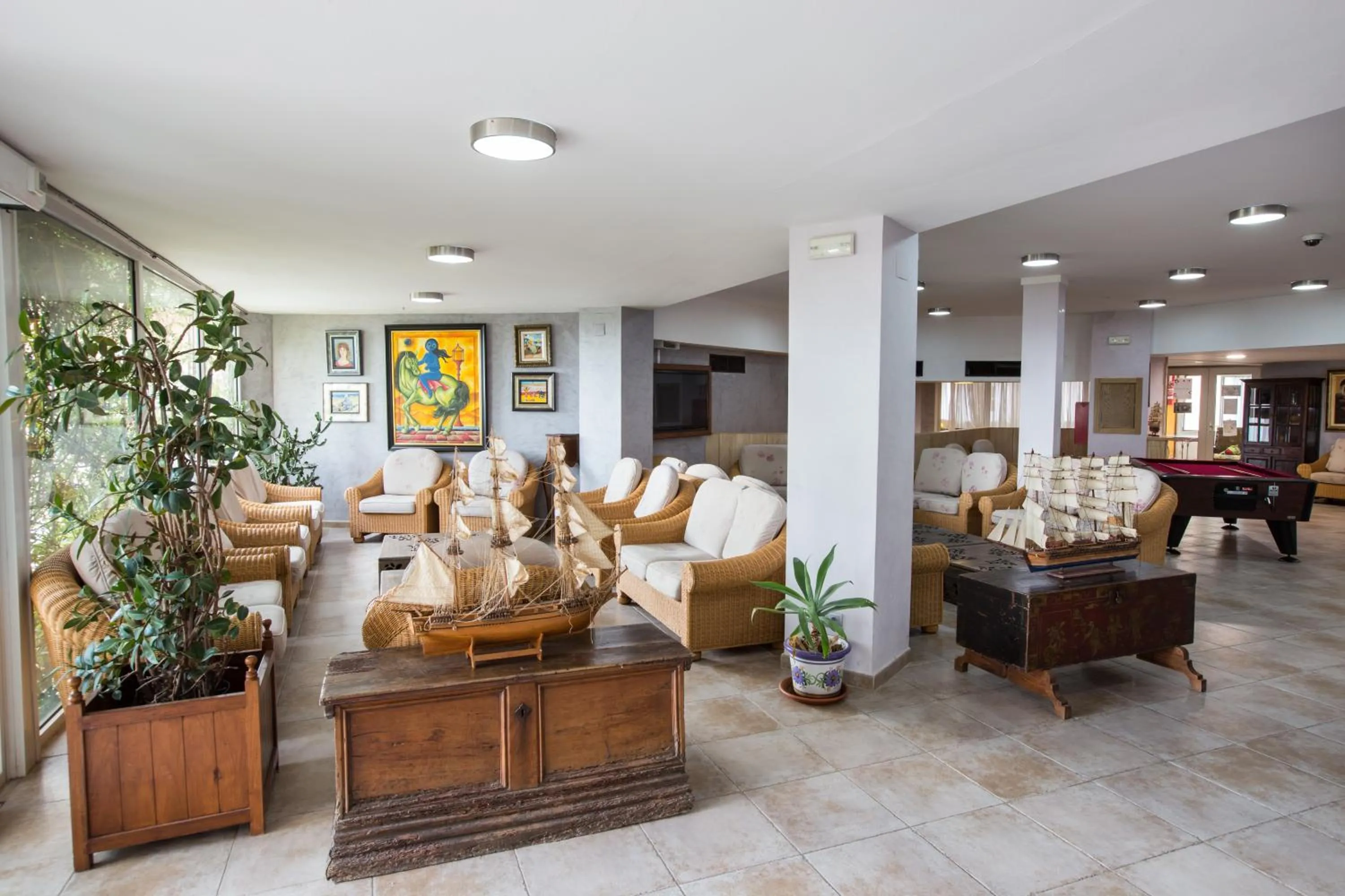 Game Room in Hotel Alba Seleqtta