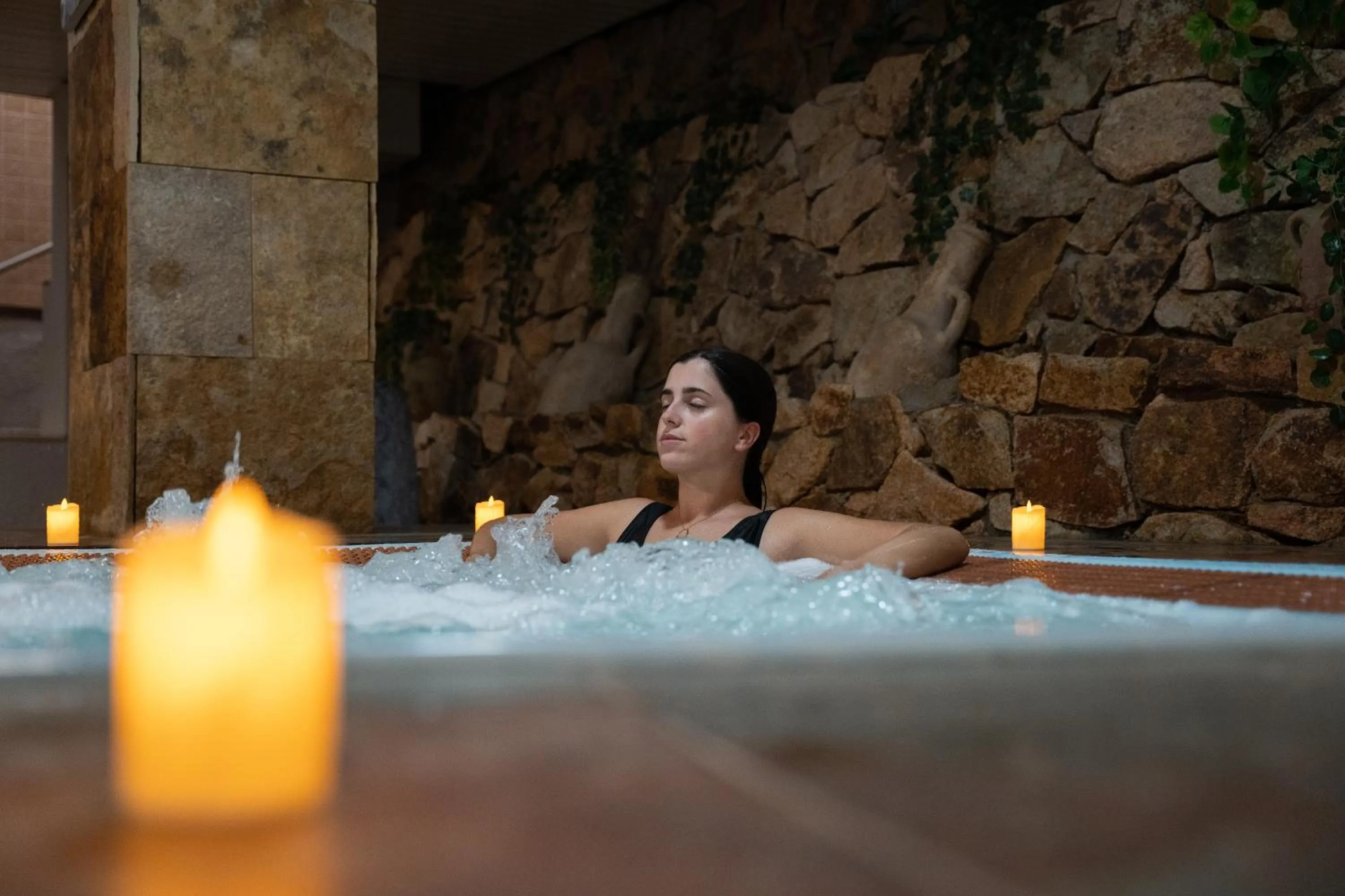 Spa and wellness centre/facilities in Hotel Alba Seleqtta