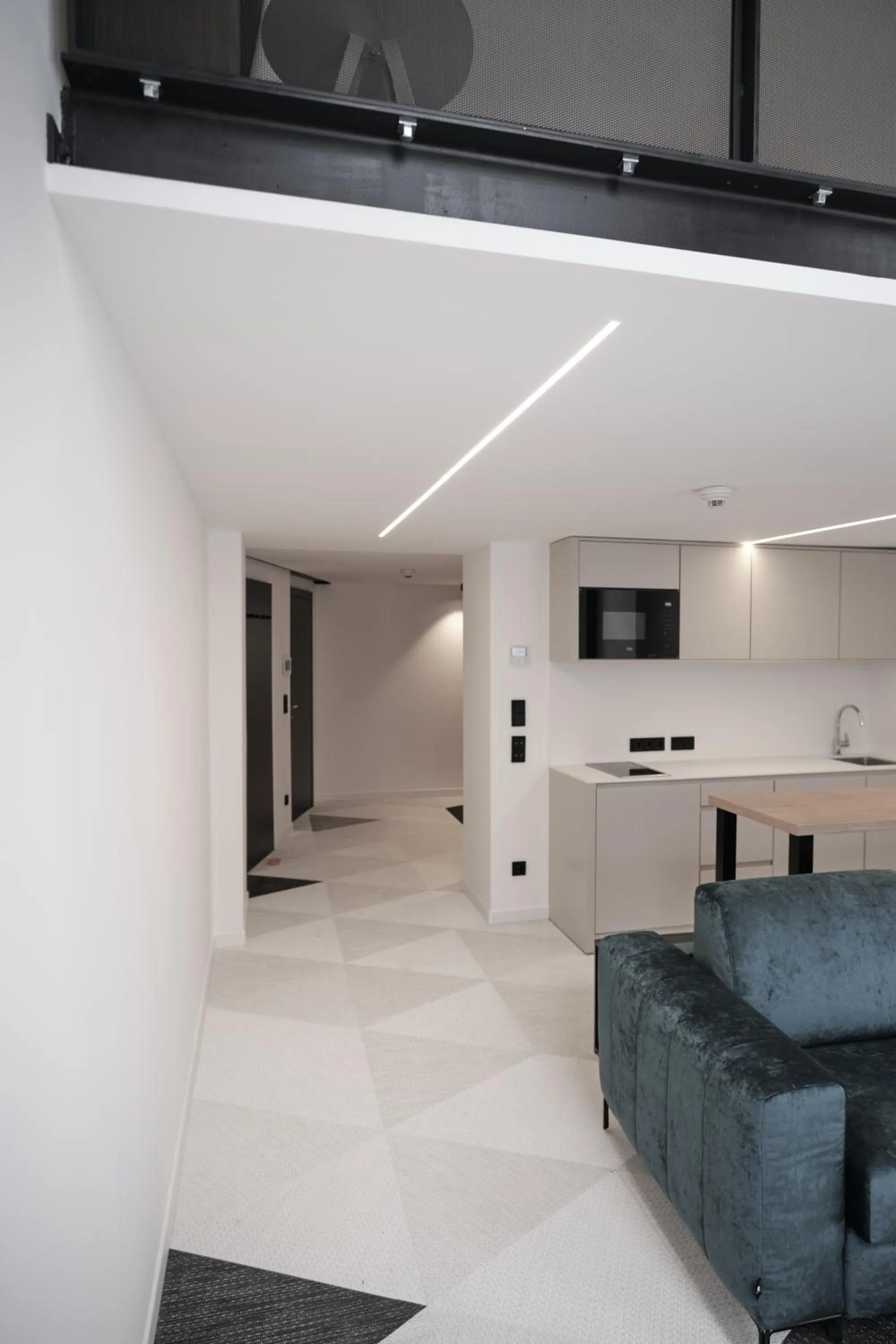 Living room in Fesh Lofts