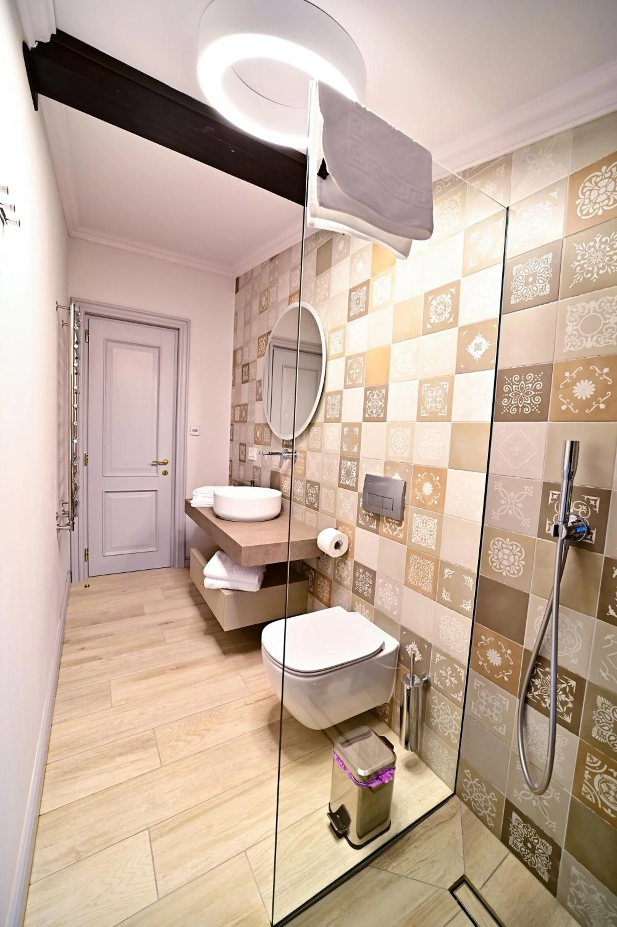 Shower in First Apartments