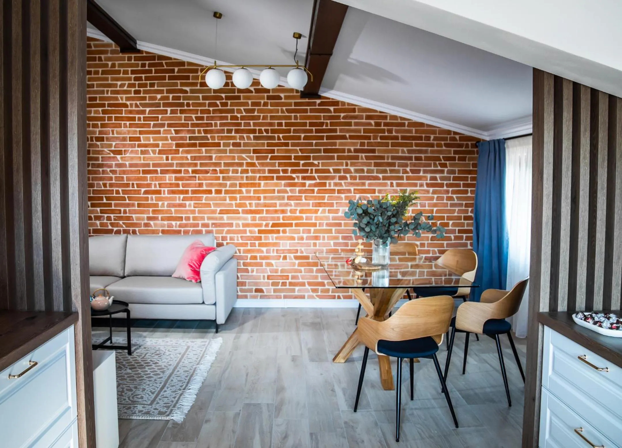Living room in First Apartments
