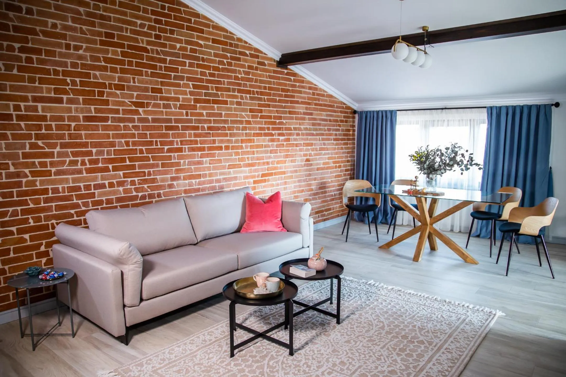 Living room in First Apartments