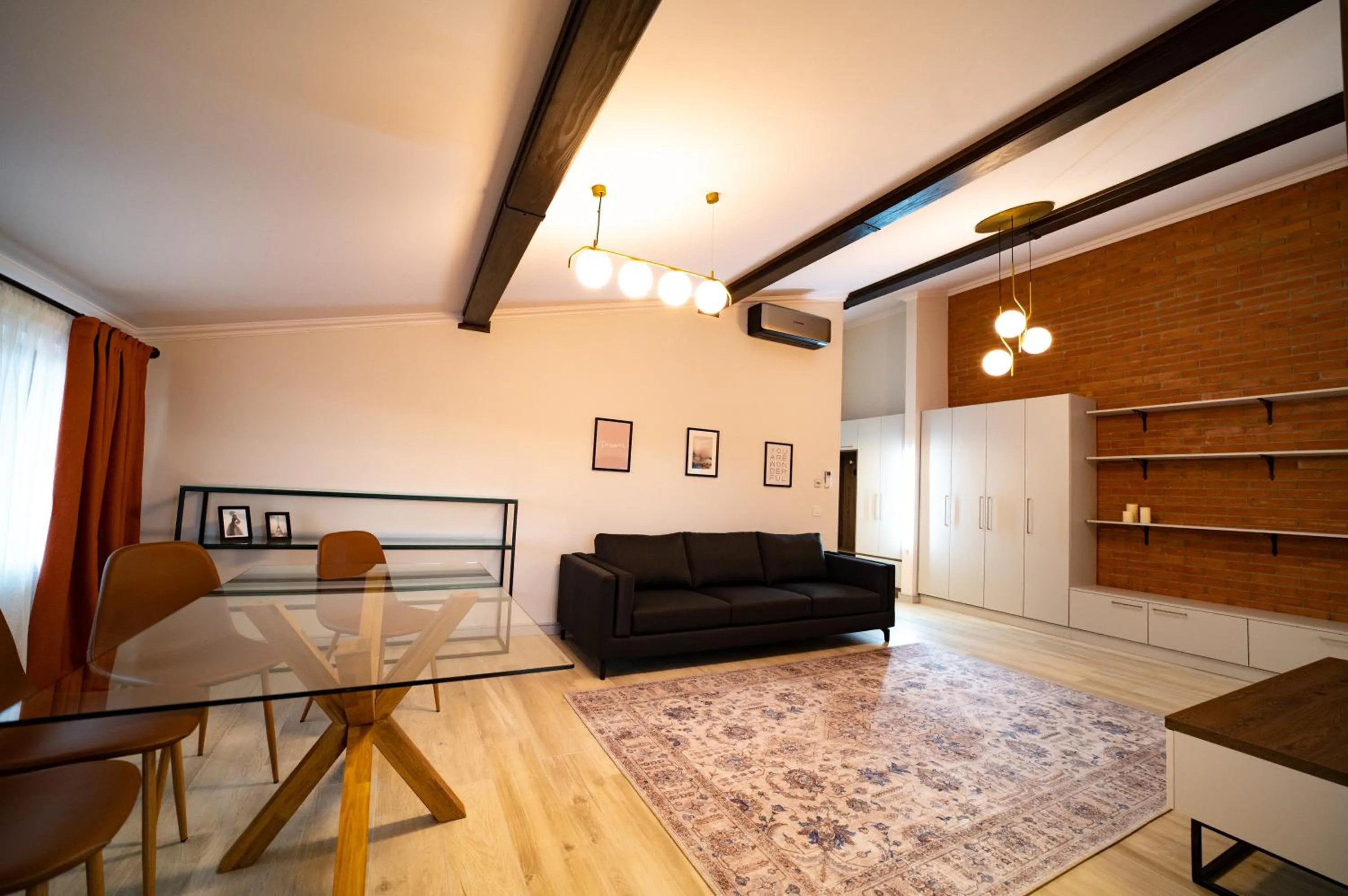 Living room in First Apartments