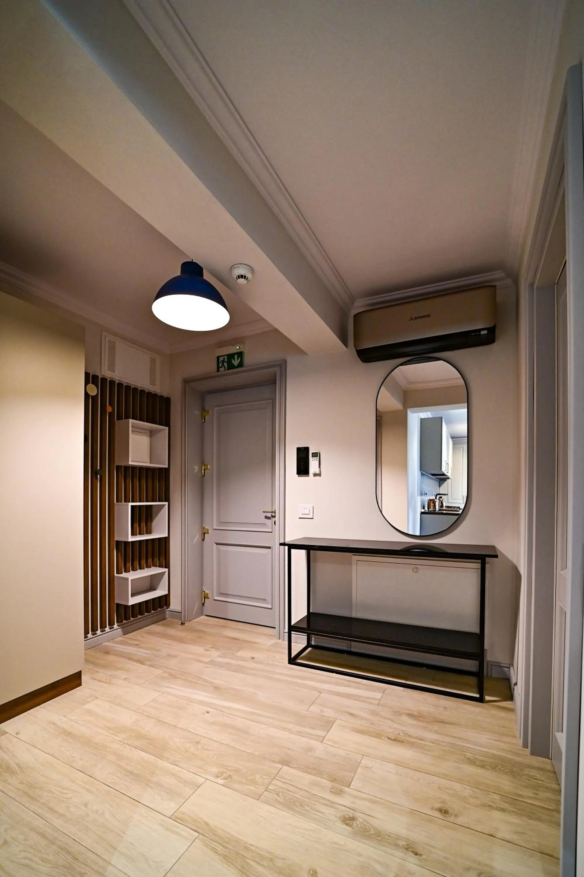 Facade/entrance in First Apartments