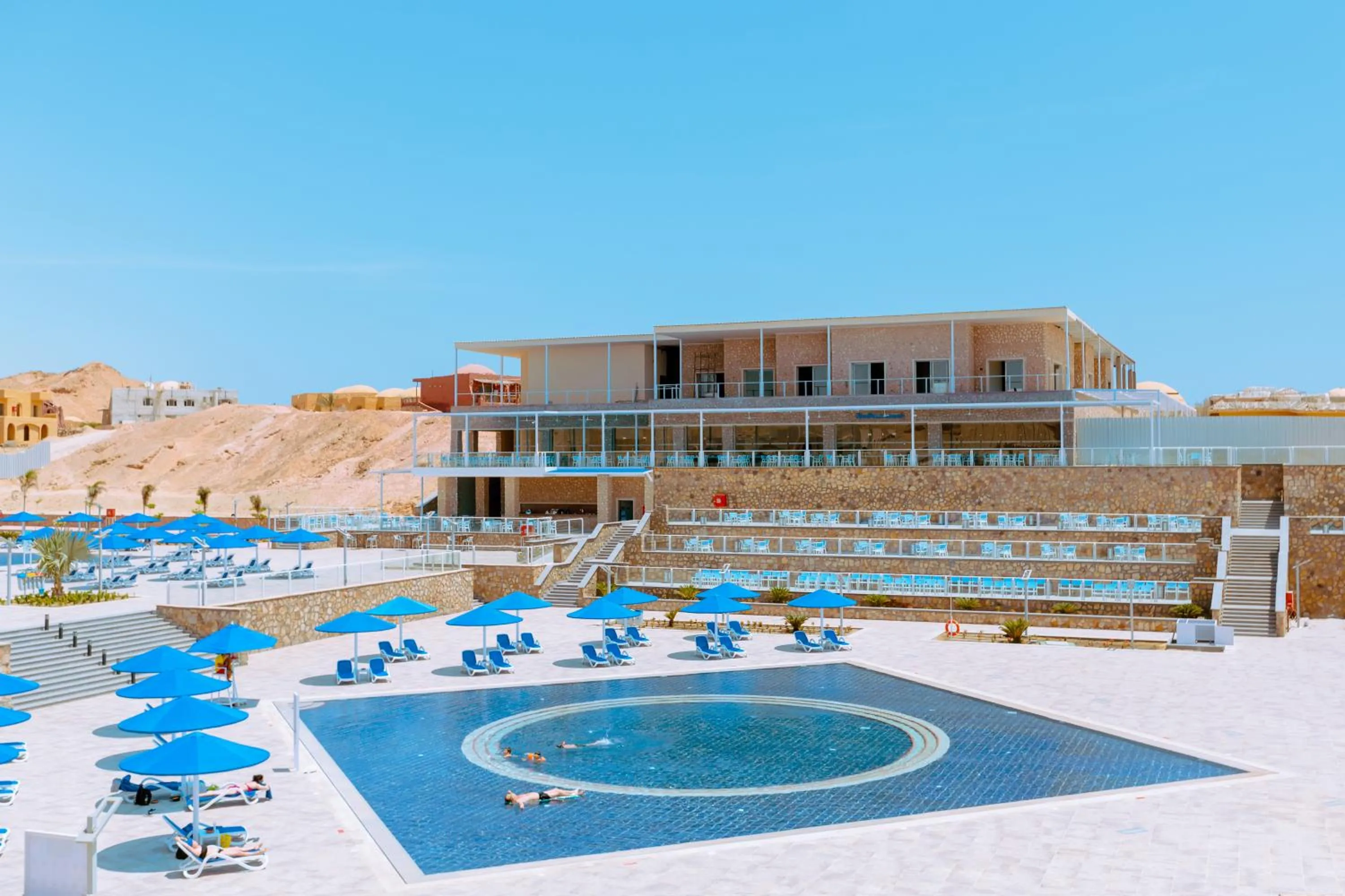 Swimming pool in Pickalbatros Villaggio Aqua Park - Portofino Marsa Alam