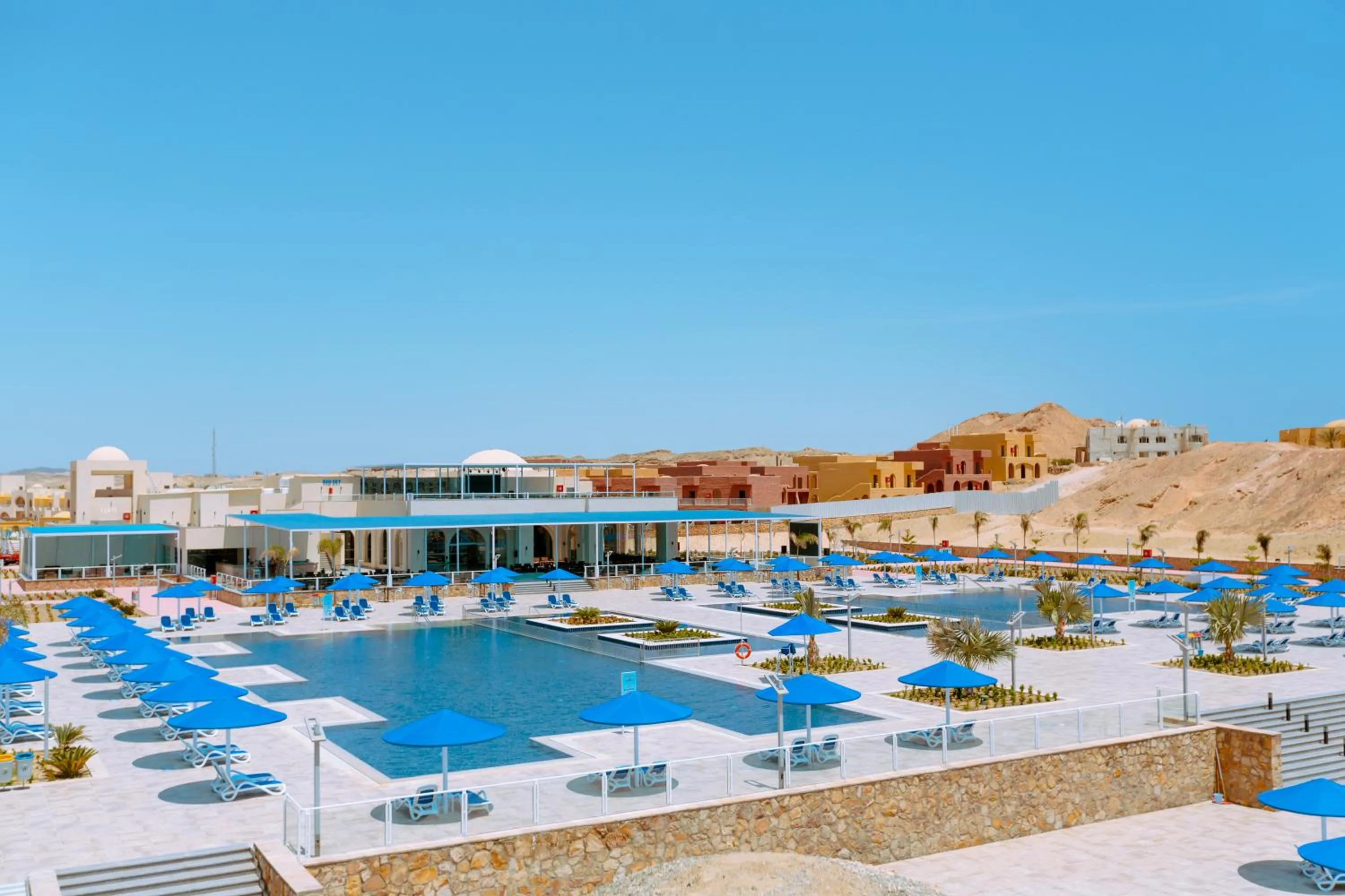 Swimming pool in Pickalbatros Villaggio Aqua Park - Portofino Marsa Alam
