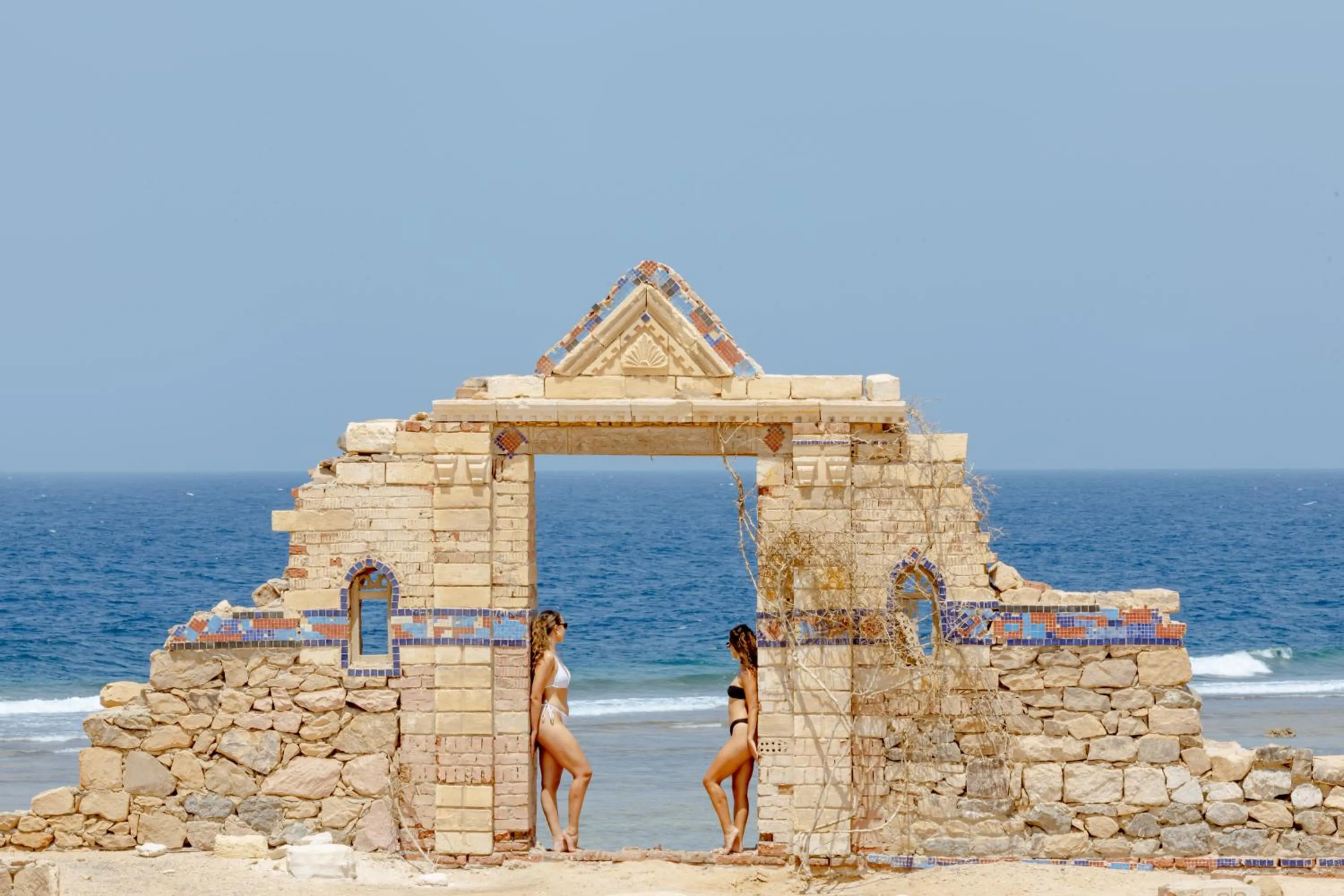 Beach in Pickalbatros Villaggio Aqua Park - Portofino Marsa Alam