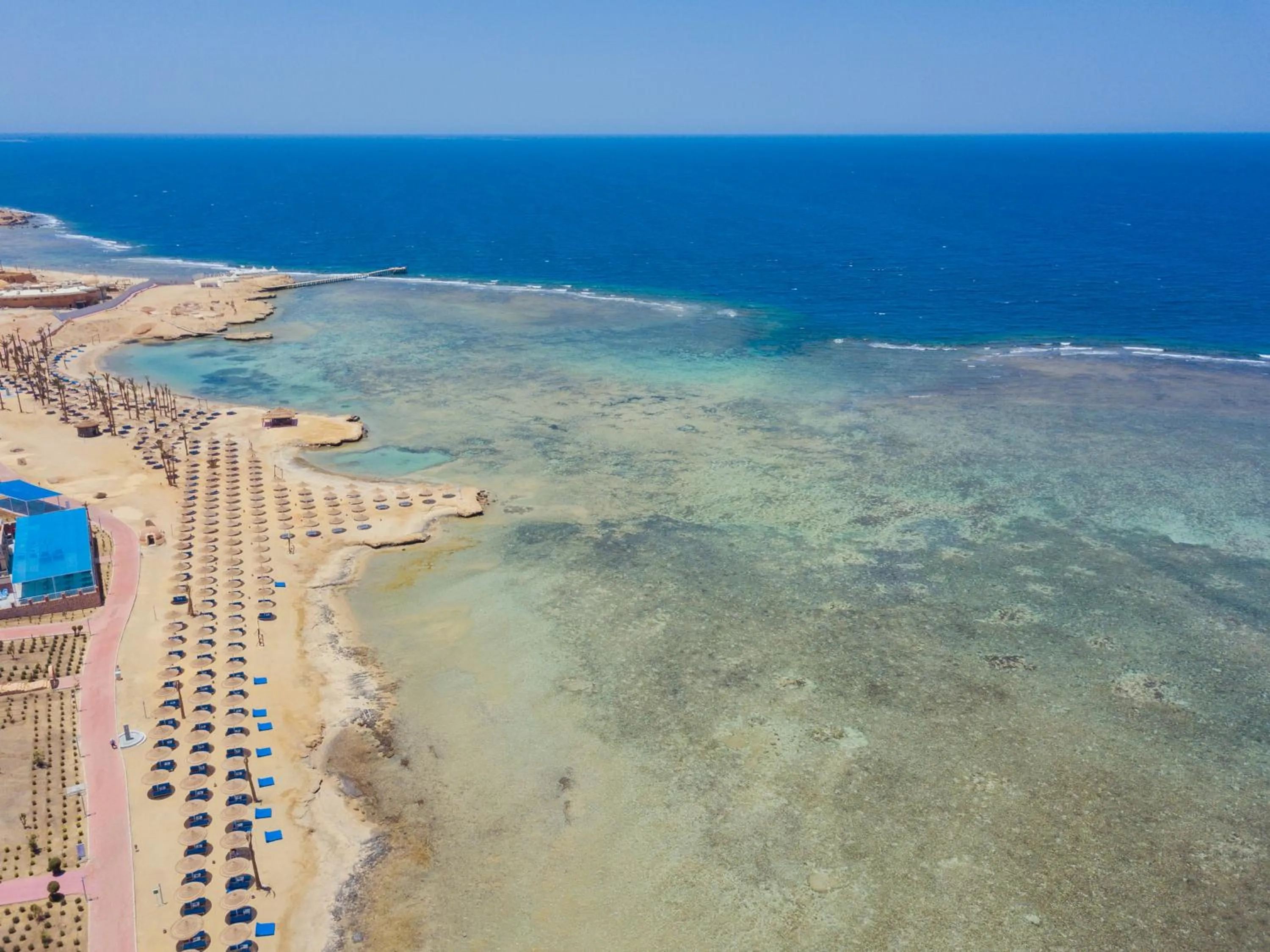 Bird's eye view in Pickalbatros Villaggio Aqua Park - Portofino Marsa Alam
