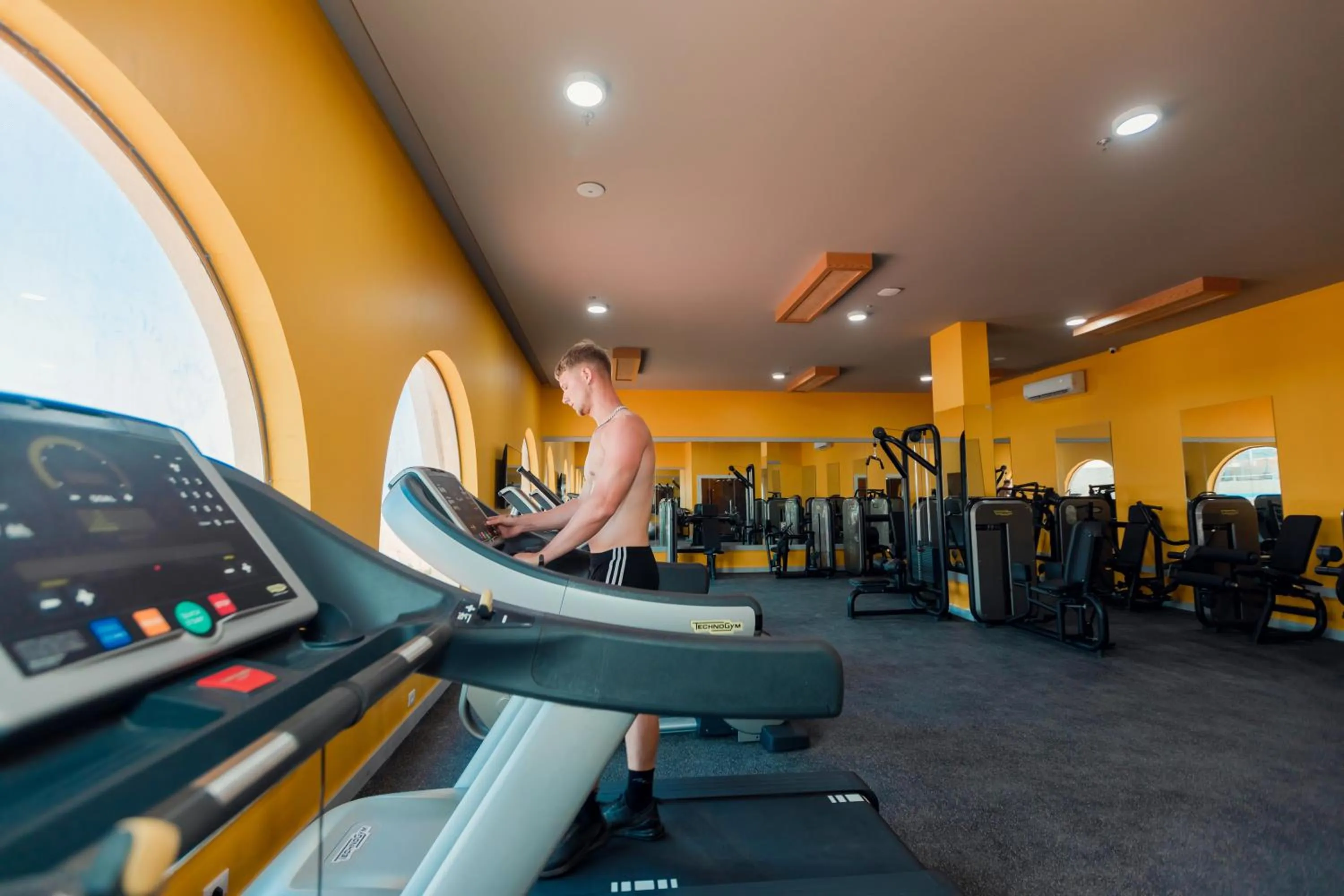 Fitness centre/facilities in Pickalbatros Villaggio Aqua Park - Portofino Marsa Alam