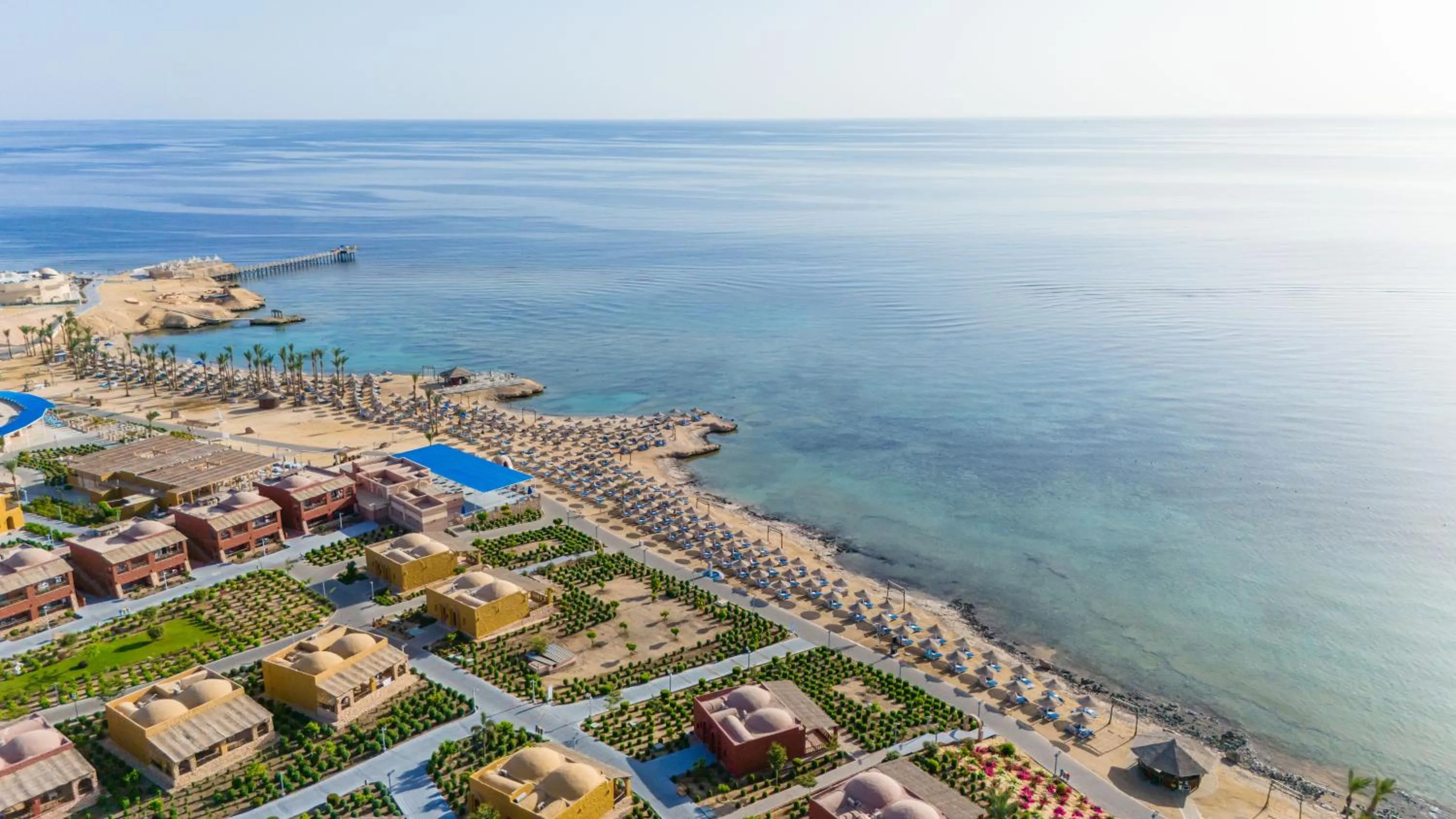 Bird's eye view in Pickalbatros Villaggio Aqua Park - Portofino Marsa Alam