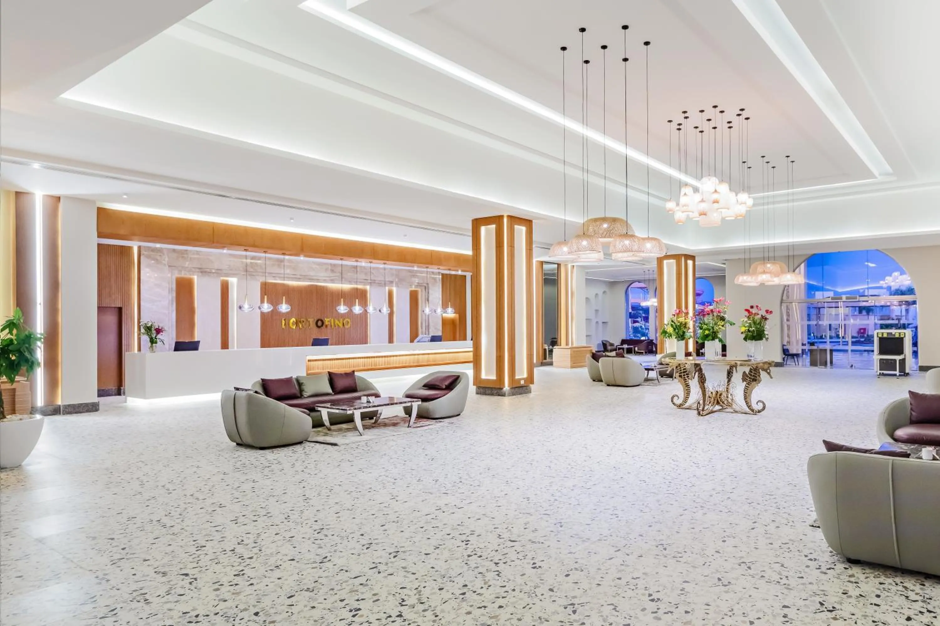 Lobby or reception in Pickalbatros Villaggio Aqua Park - Portofino Marsa Alam