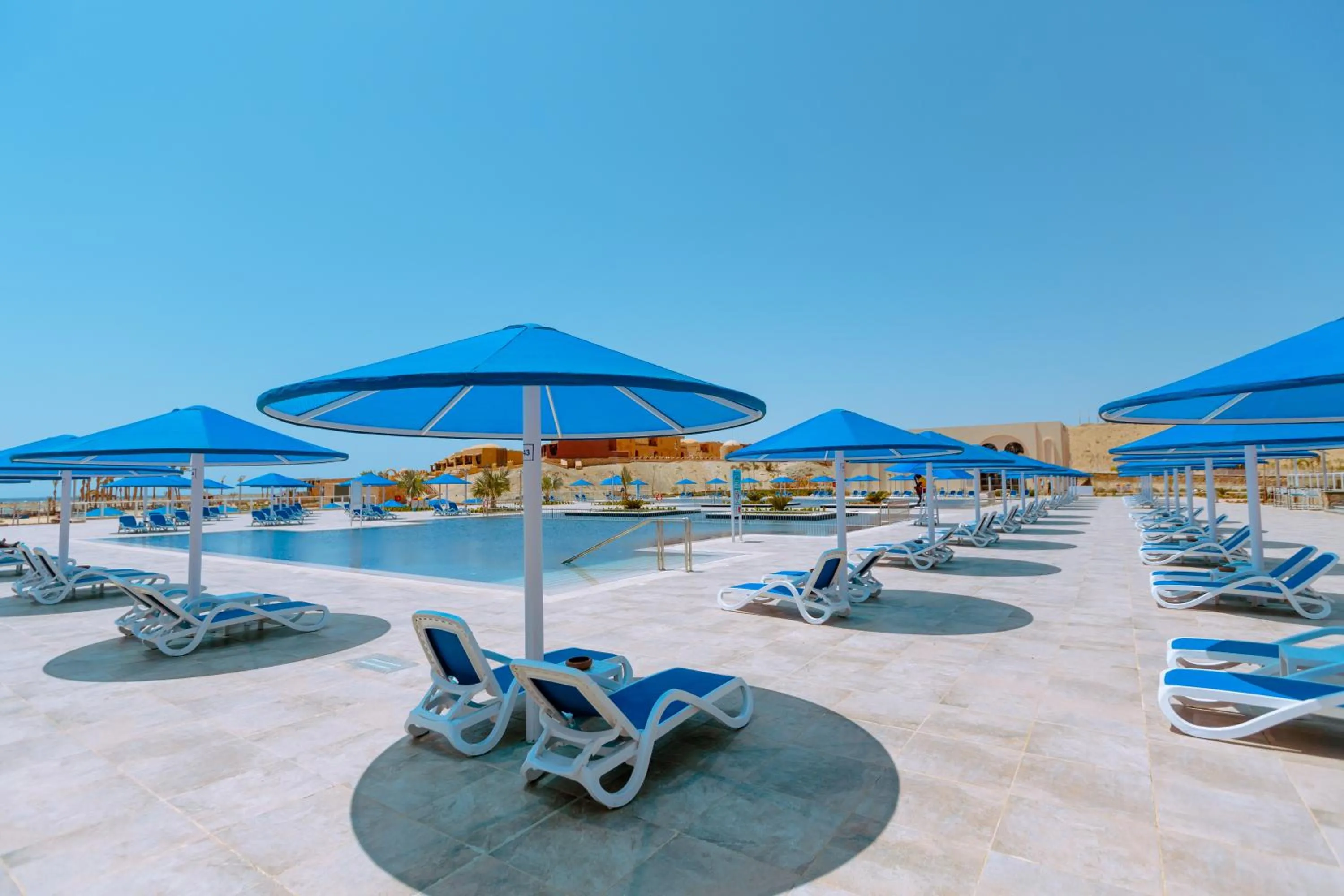 Swimming pool in Pickalbatros Villaggio Aqua Park - Portofino Marsa Alam