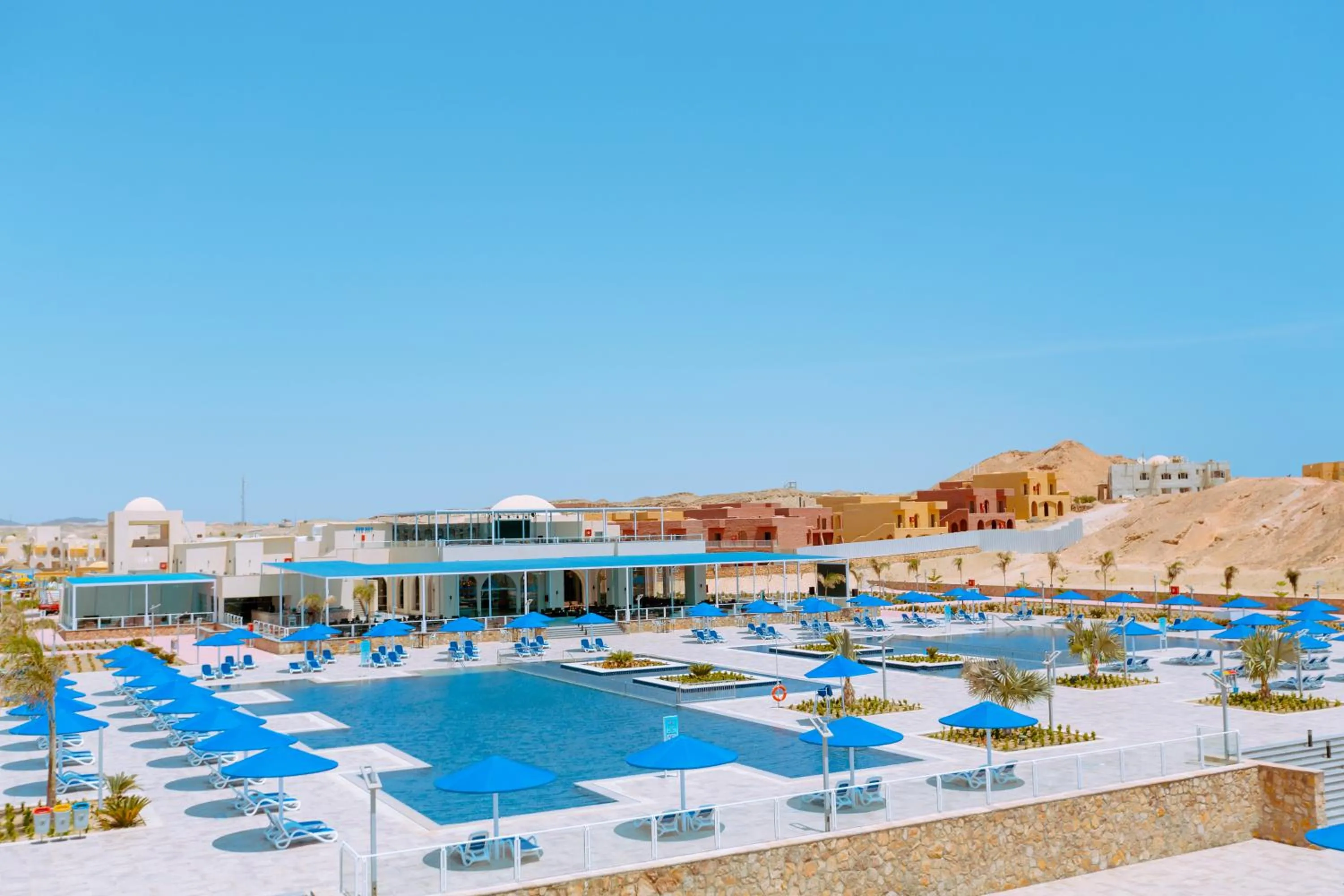 Swimming pool in Pickalbatros Villaggio Aqua Park - Portofino Marsa Alam