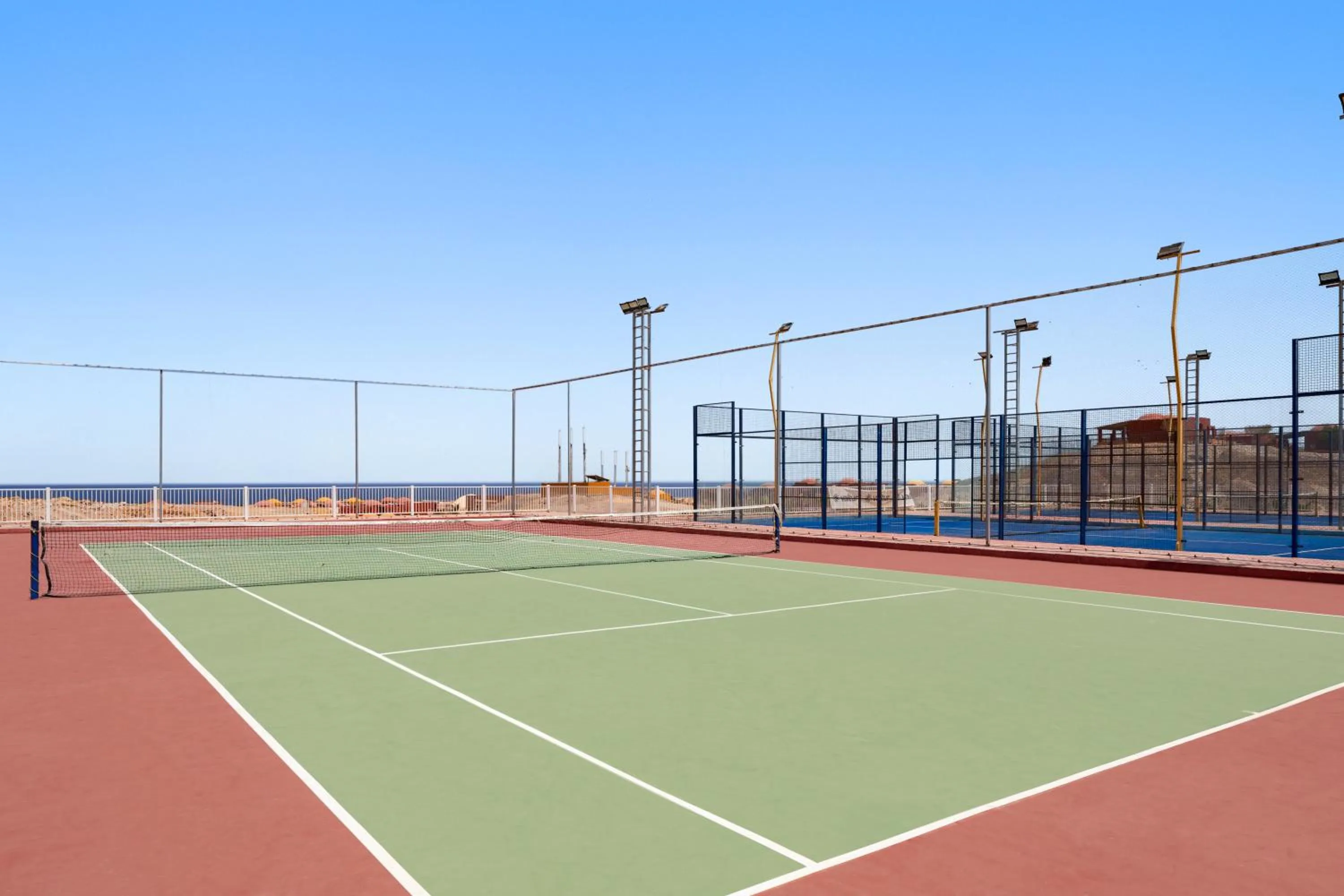 Tennis court in Pickalbatros Villaggio Aqua Park - Portofino Marsa Alam