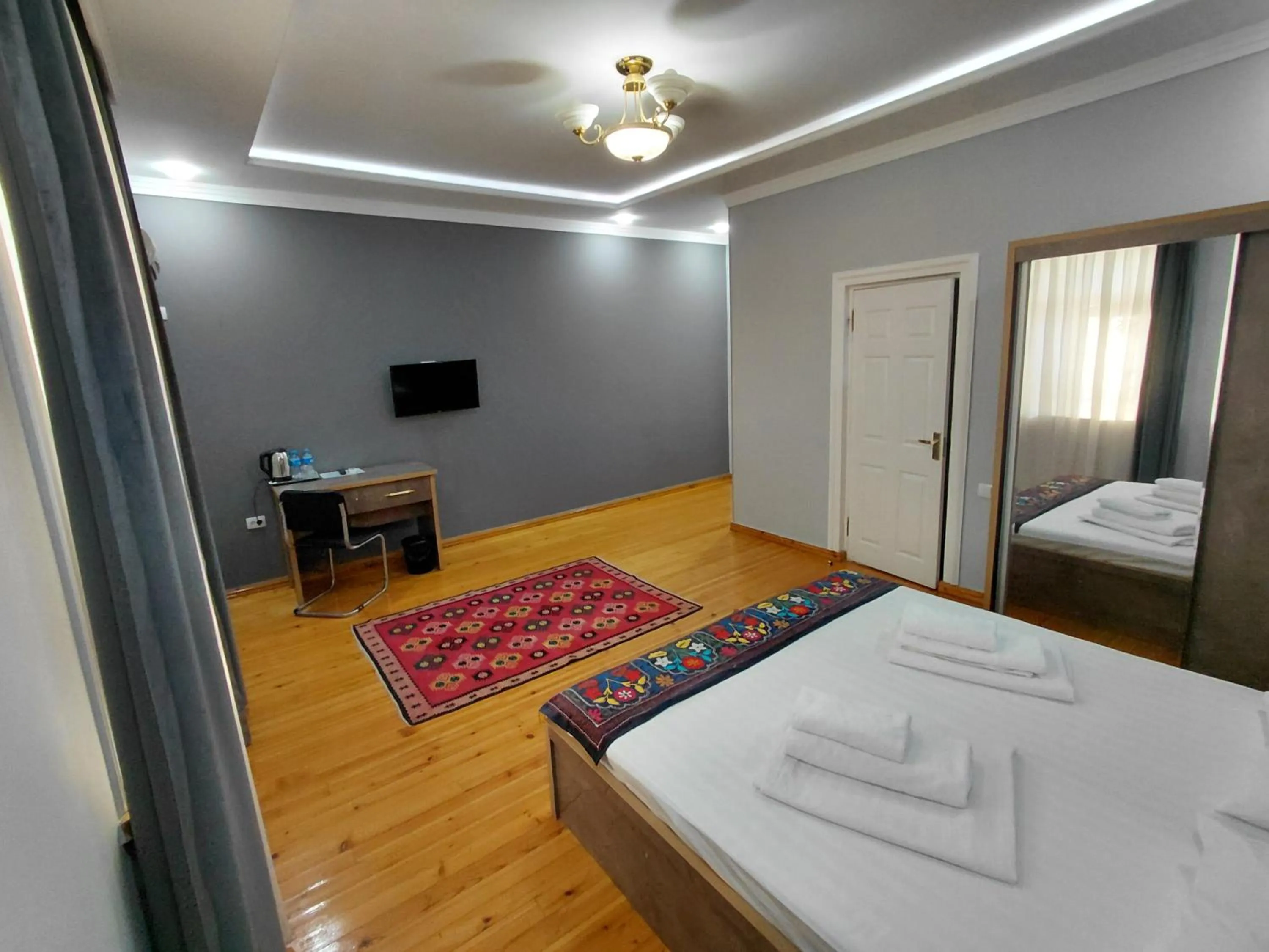 Bed in The Art Hotel