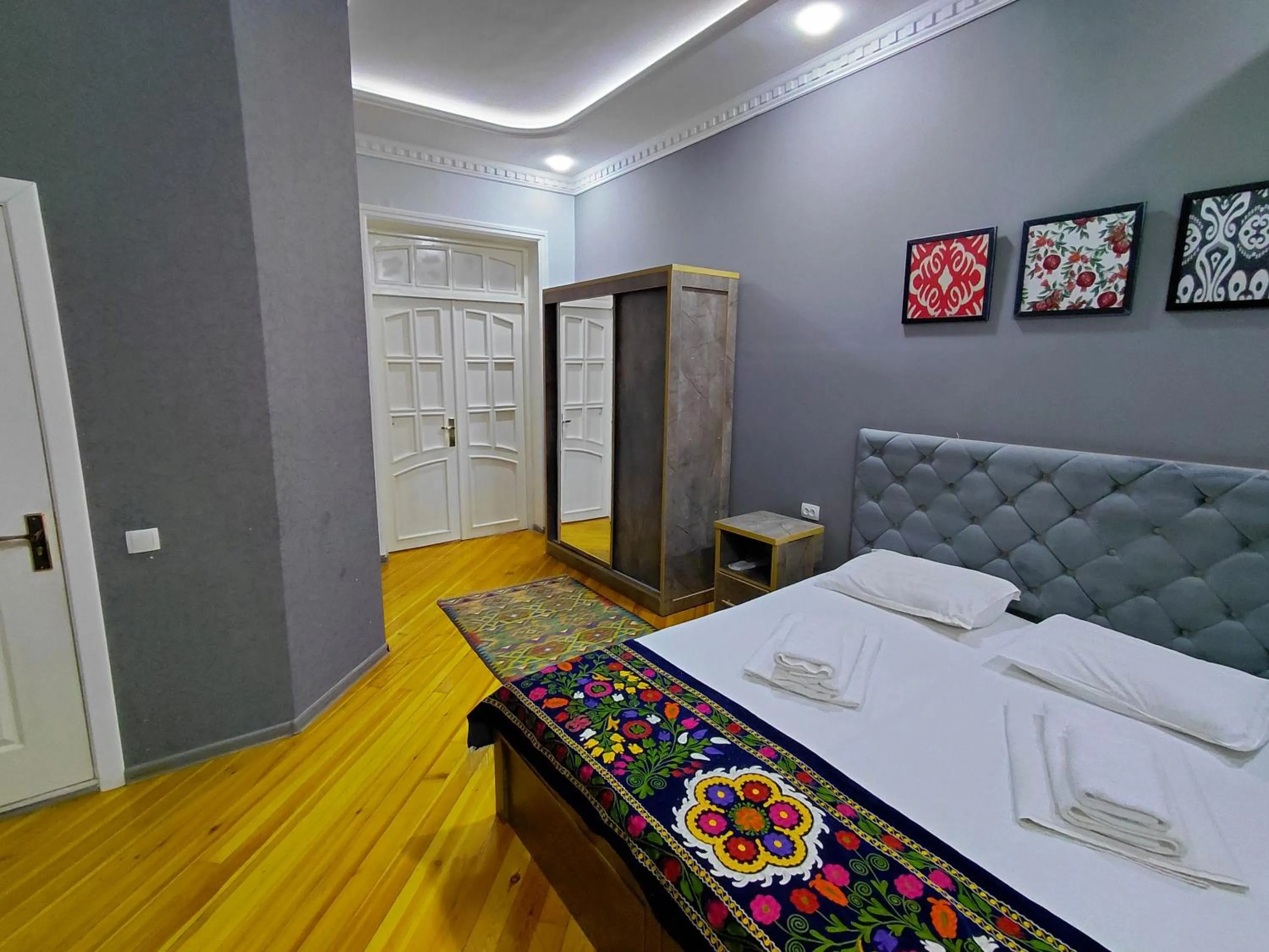 Bed in The Art Hotel