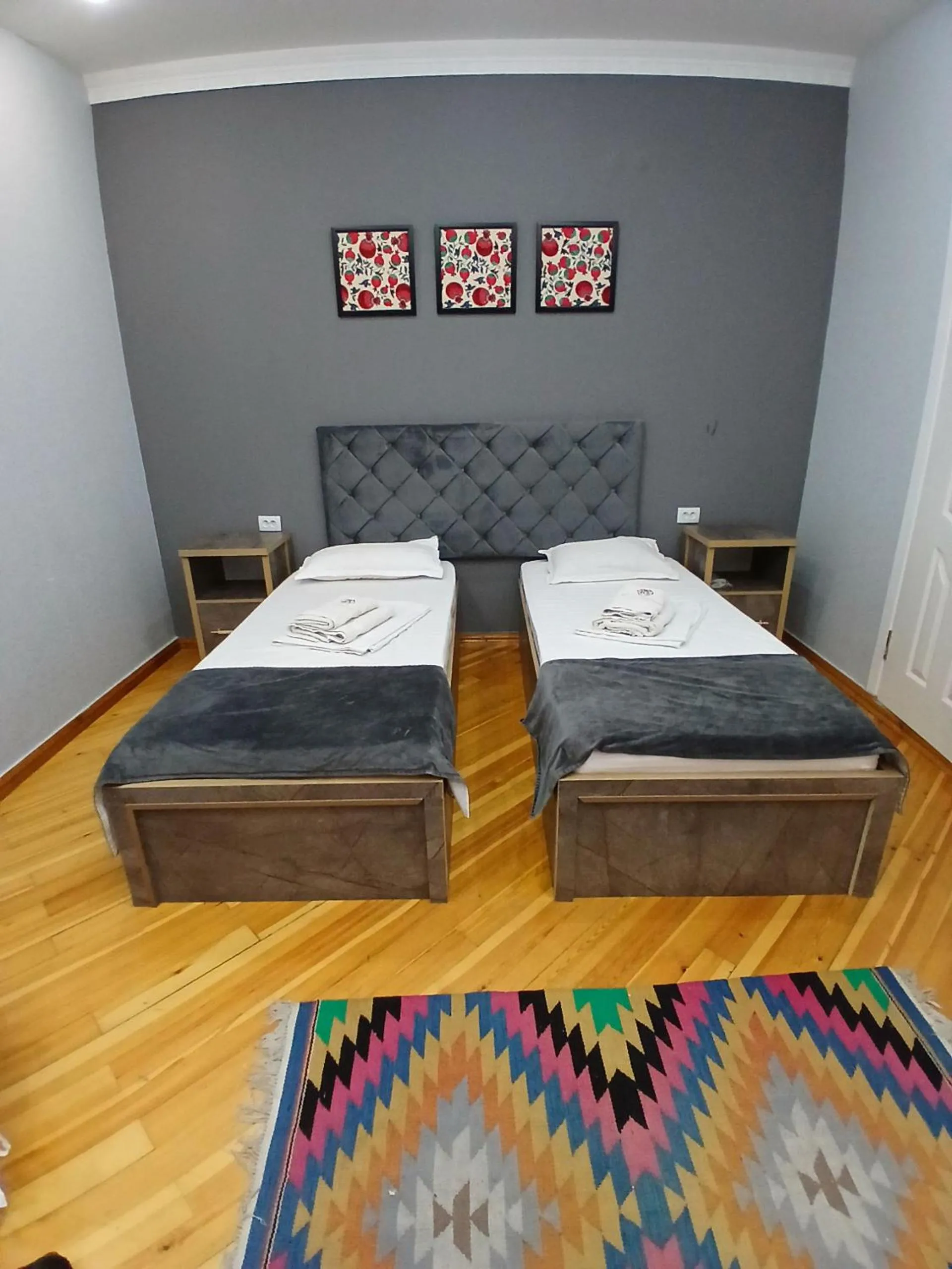 Bed in The Art Hotel