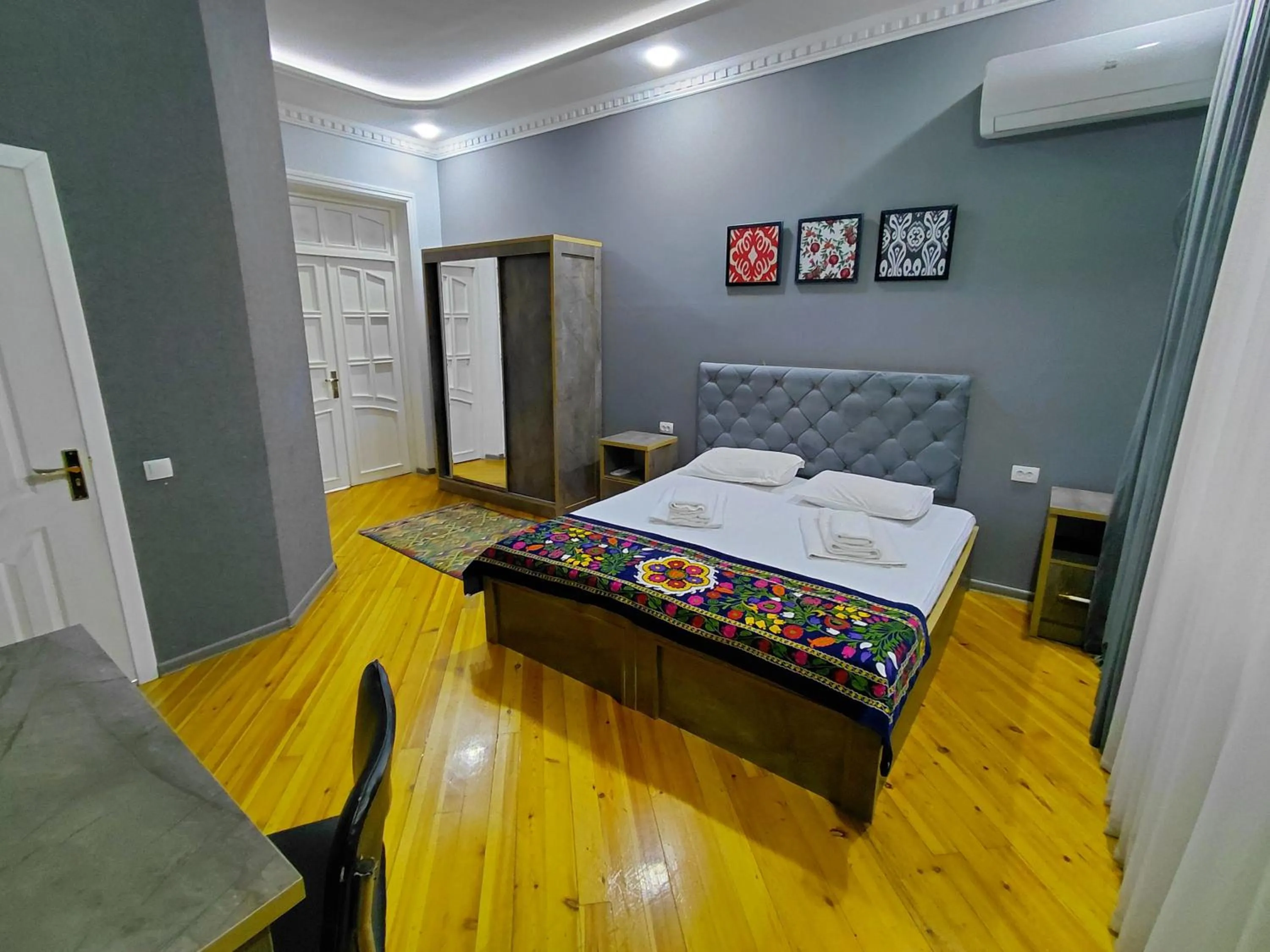 Bed in The Art Hotel