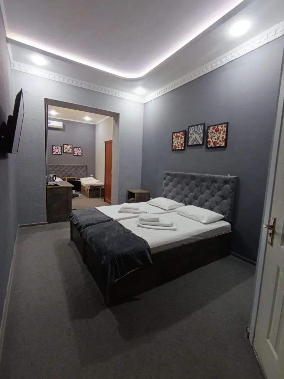 Bed in The Art Hotel