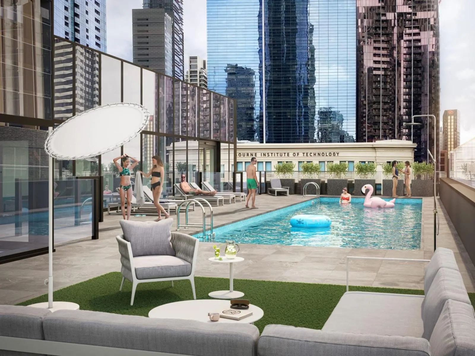 Studio Apartments at Aurora near Melbourne Port