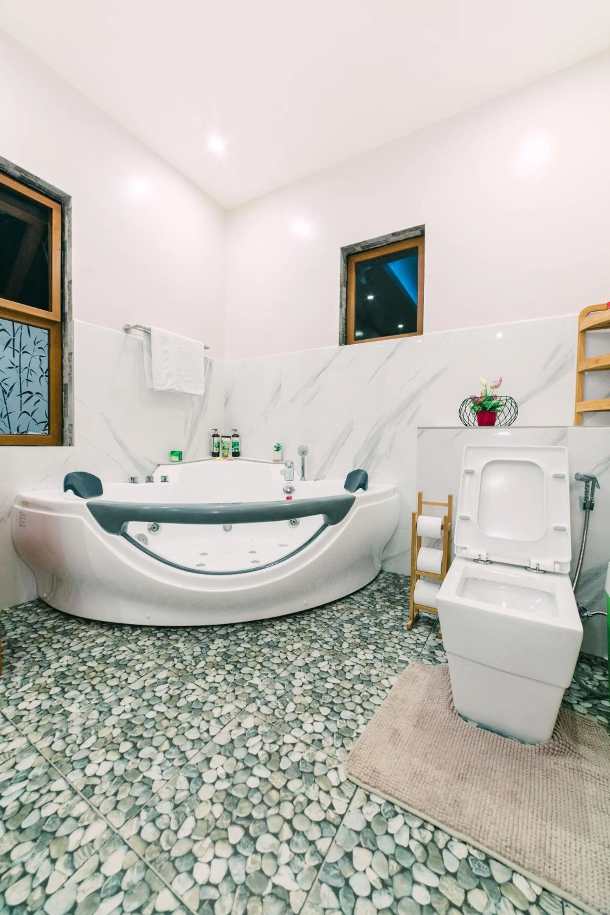 Toilet in Denika's Suites