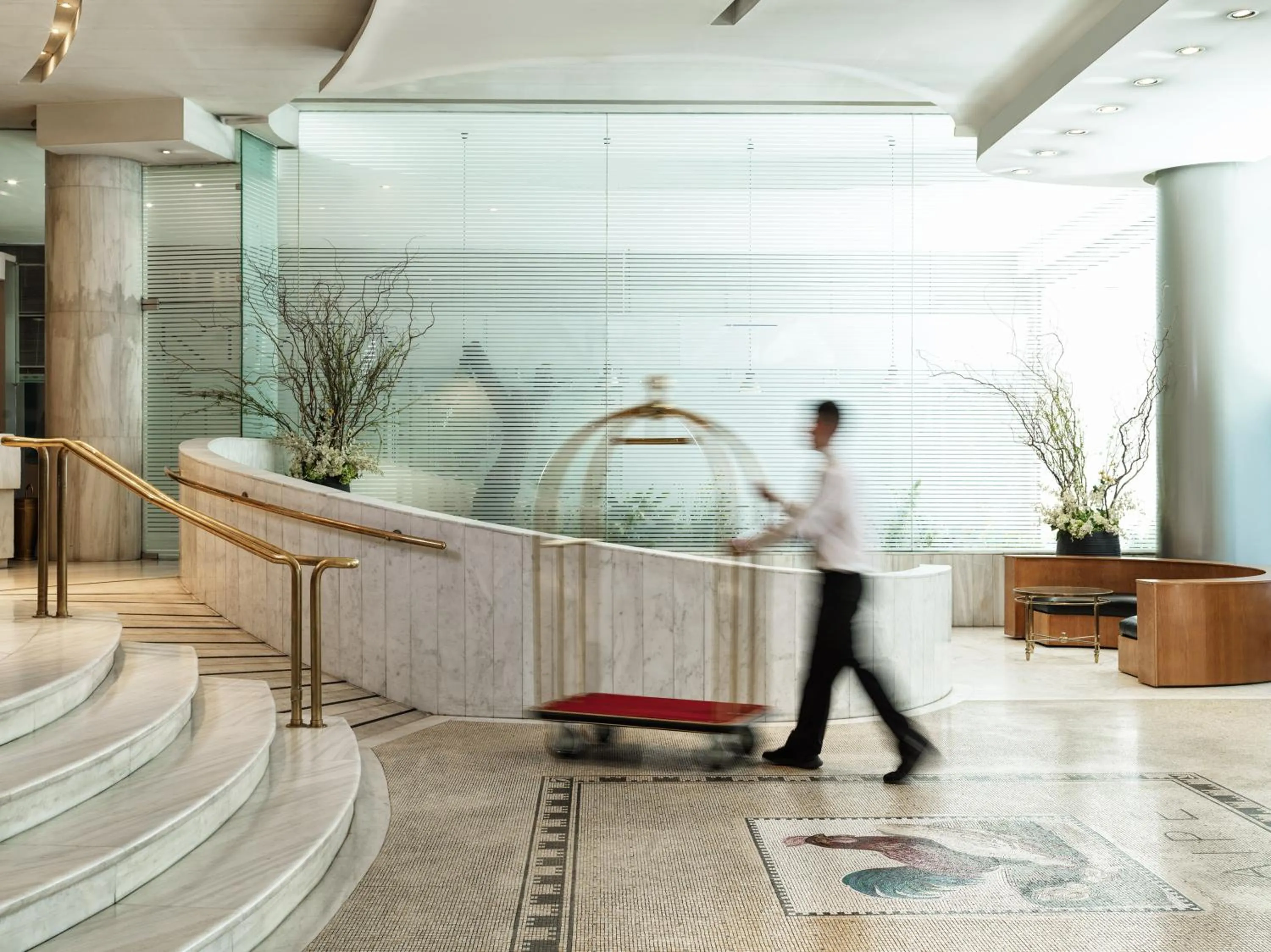 Lobby or reception in Titania Hotel