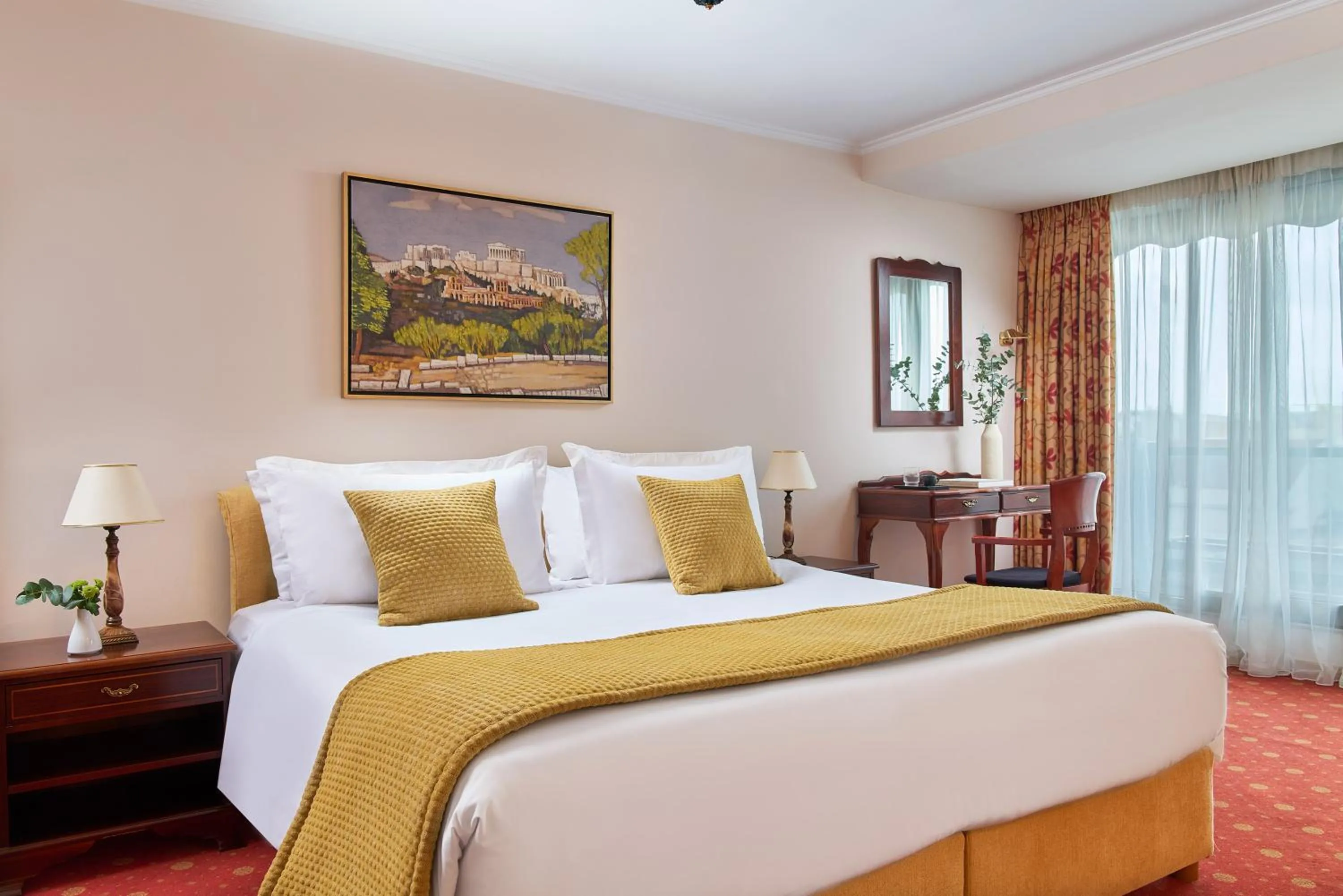 Bed in Titania Hotel