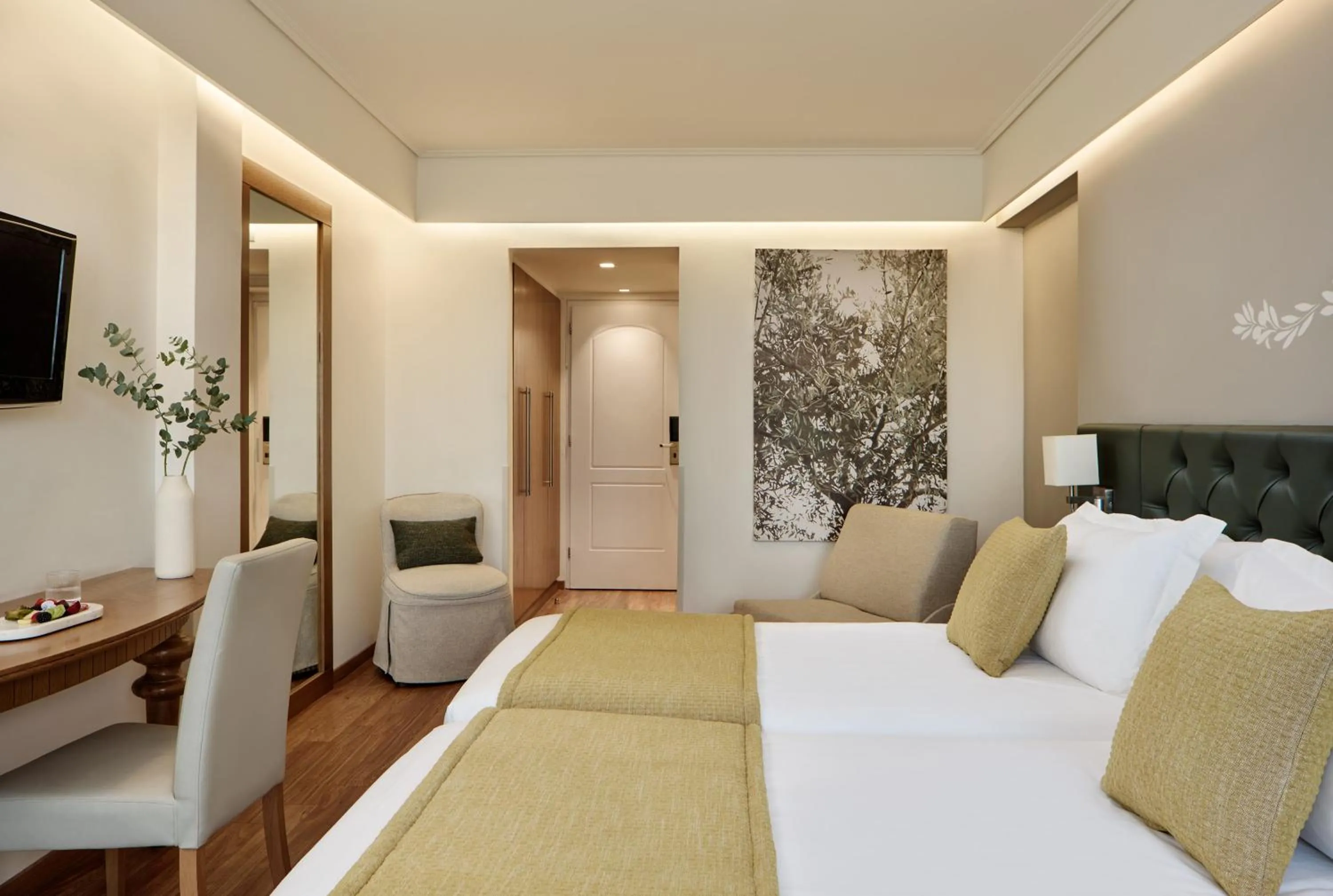 Bed in Titania Hotel