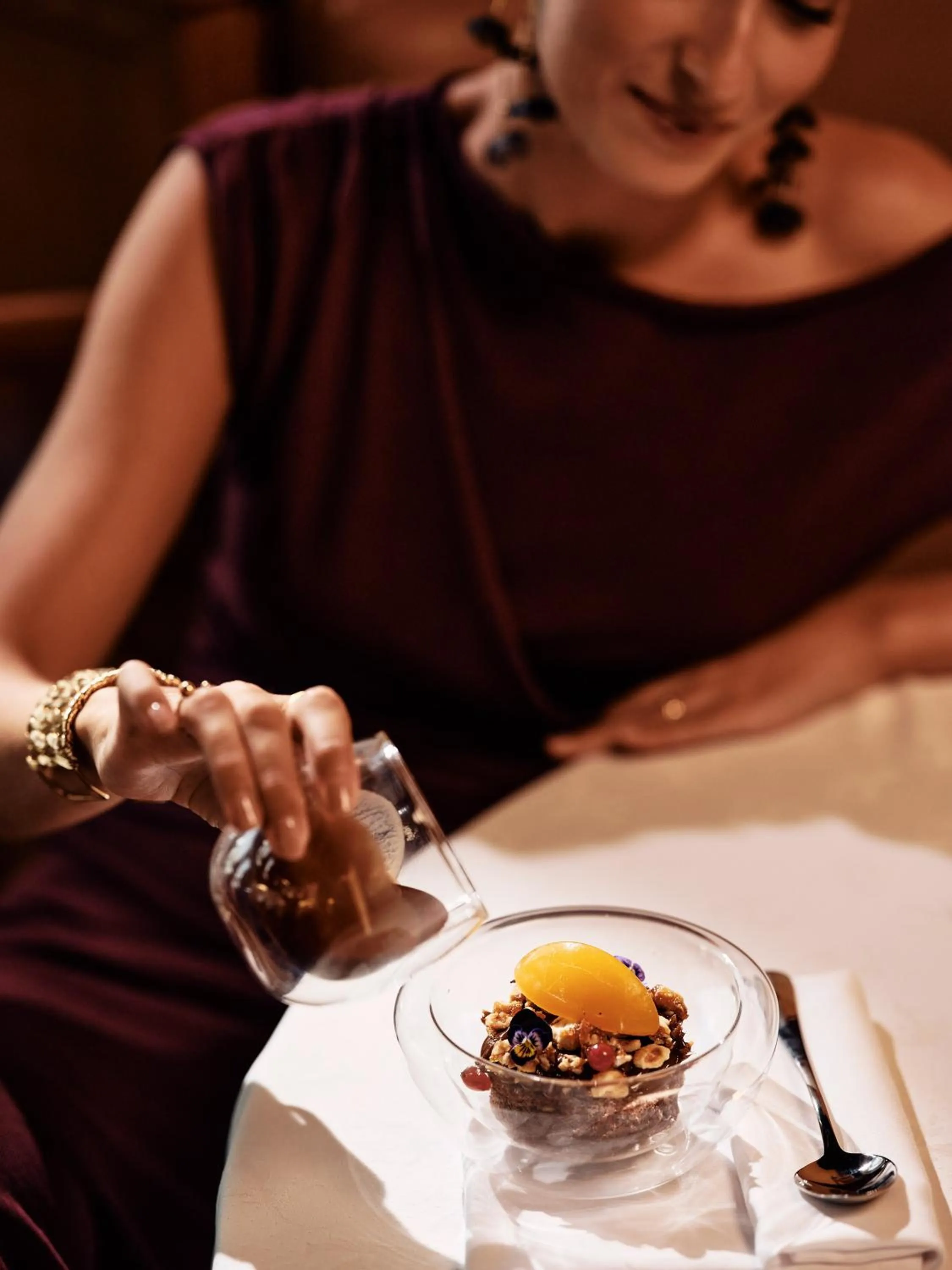 Restaurant/places to eat in Titania Hotel