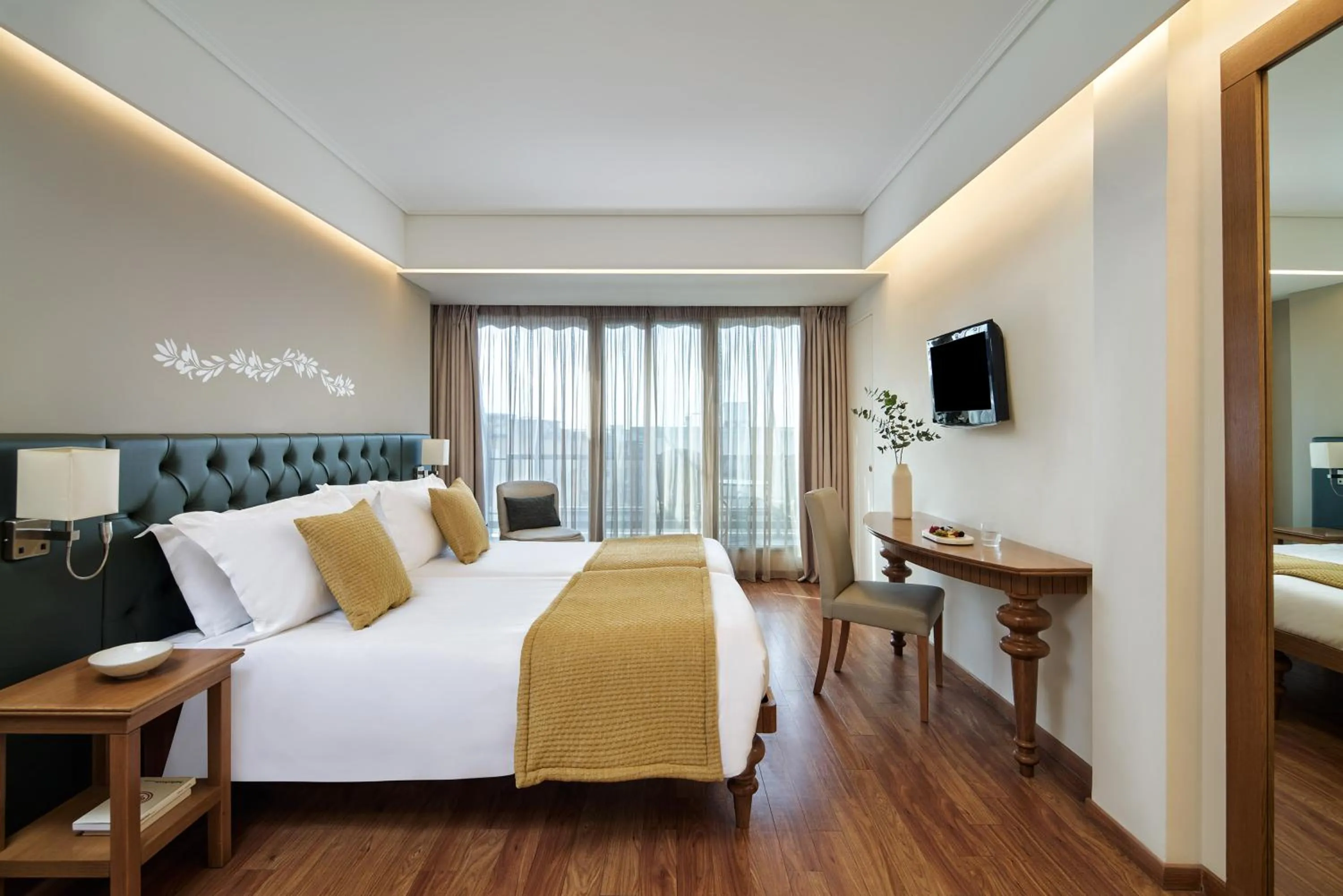 Bed in Titania Hotel