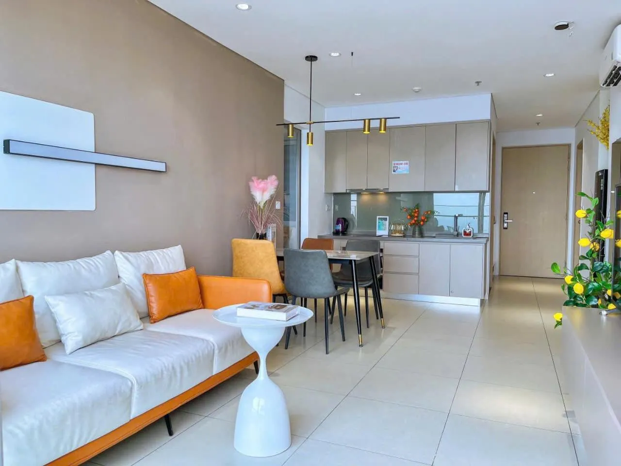 TV and multimedia in MeoMeo Homestay - The Sóng Apartment