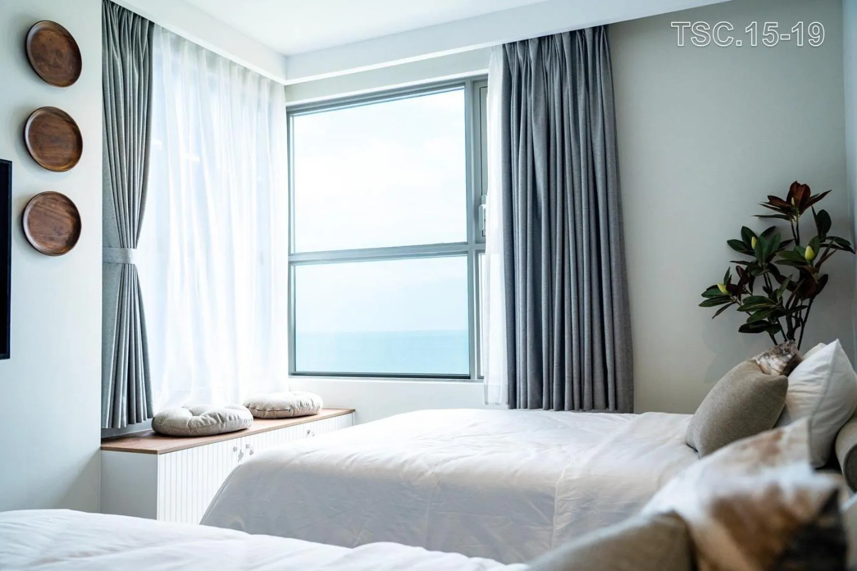 Bed in MeoMeo Homestay - The Sóng Apartment