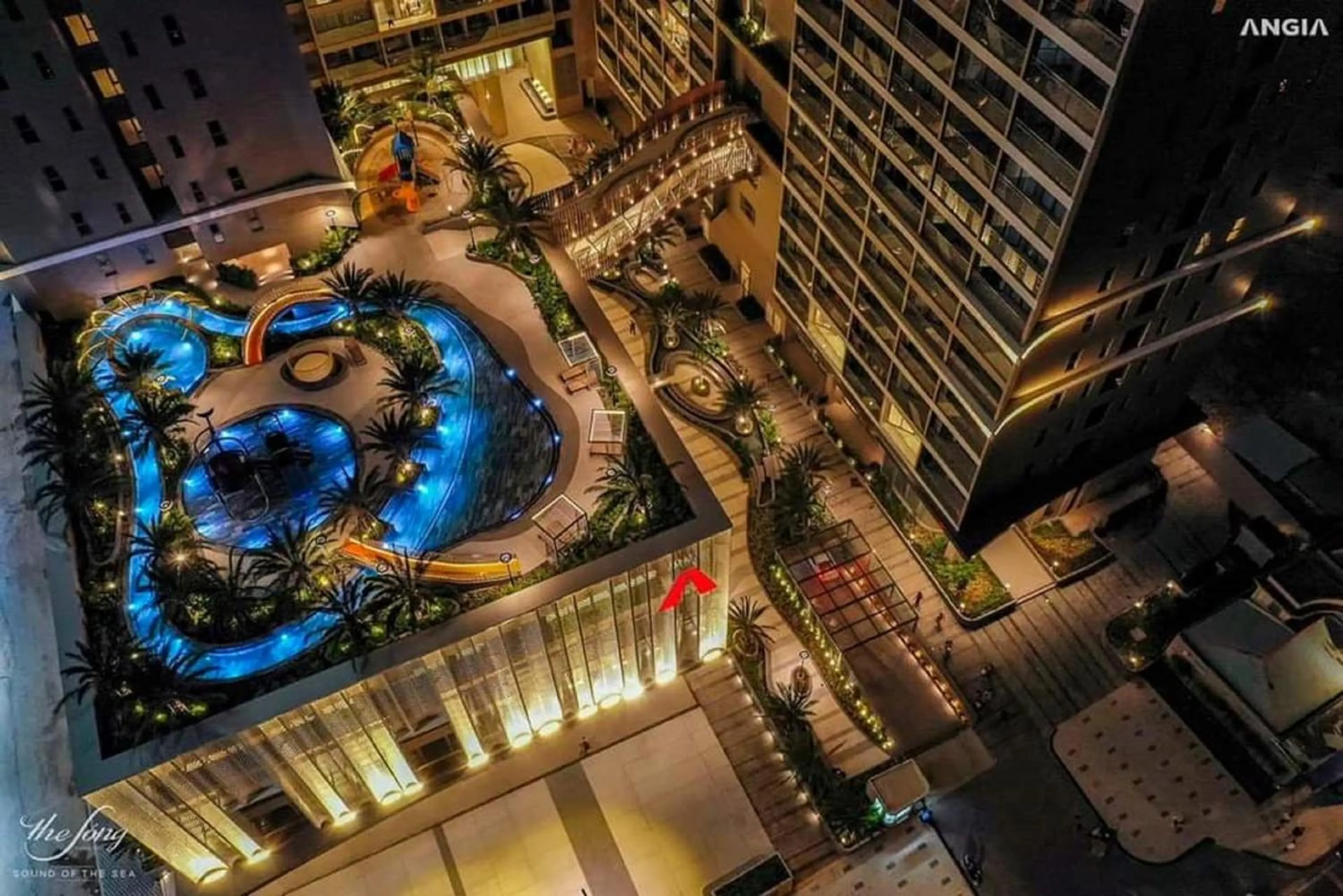 City view in MeoMeo Homestay - The Sóng Apartment