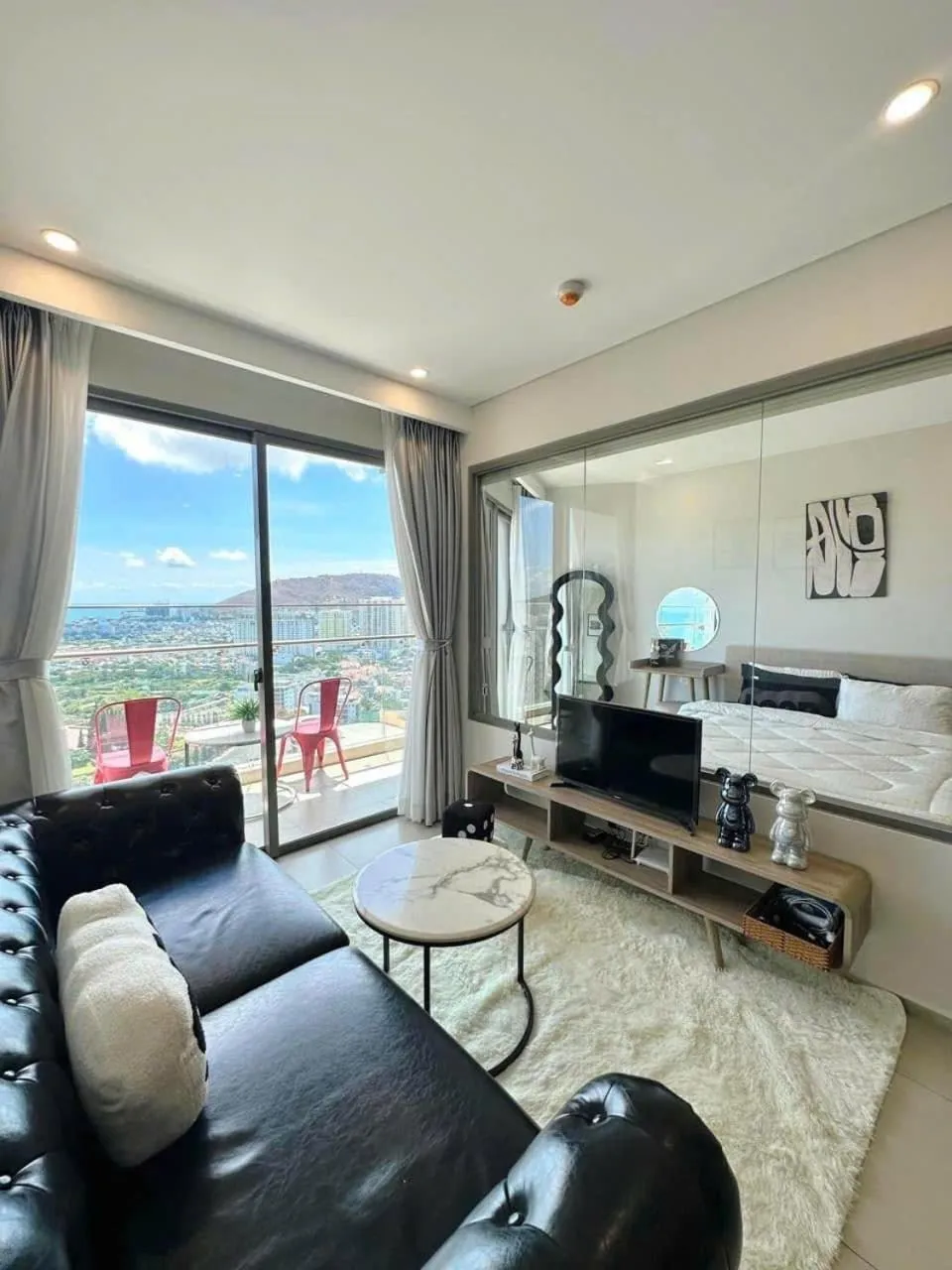 Bed in MeoMeo Homestay - The Sóng Apartment