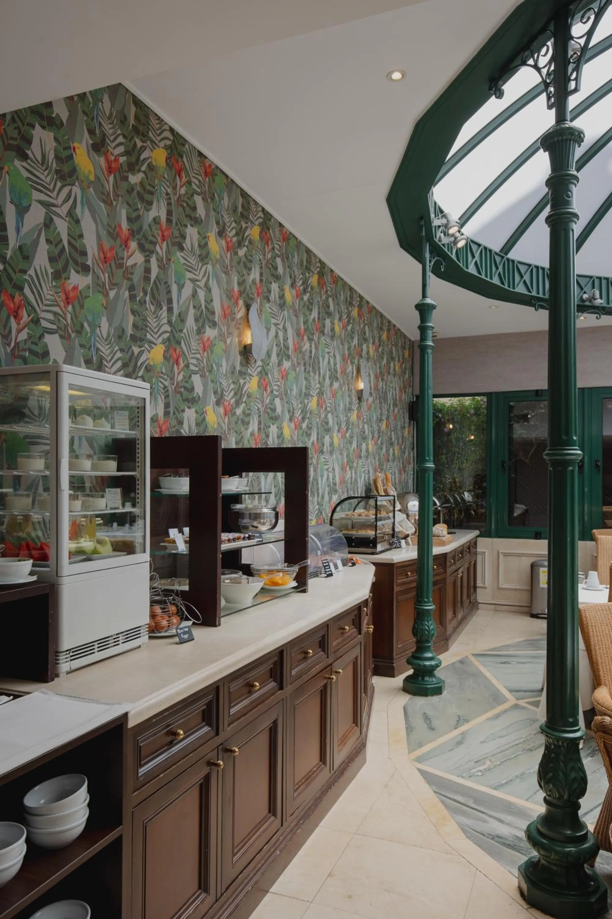 Buffet breakfast in Hera Hotel