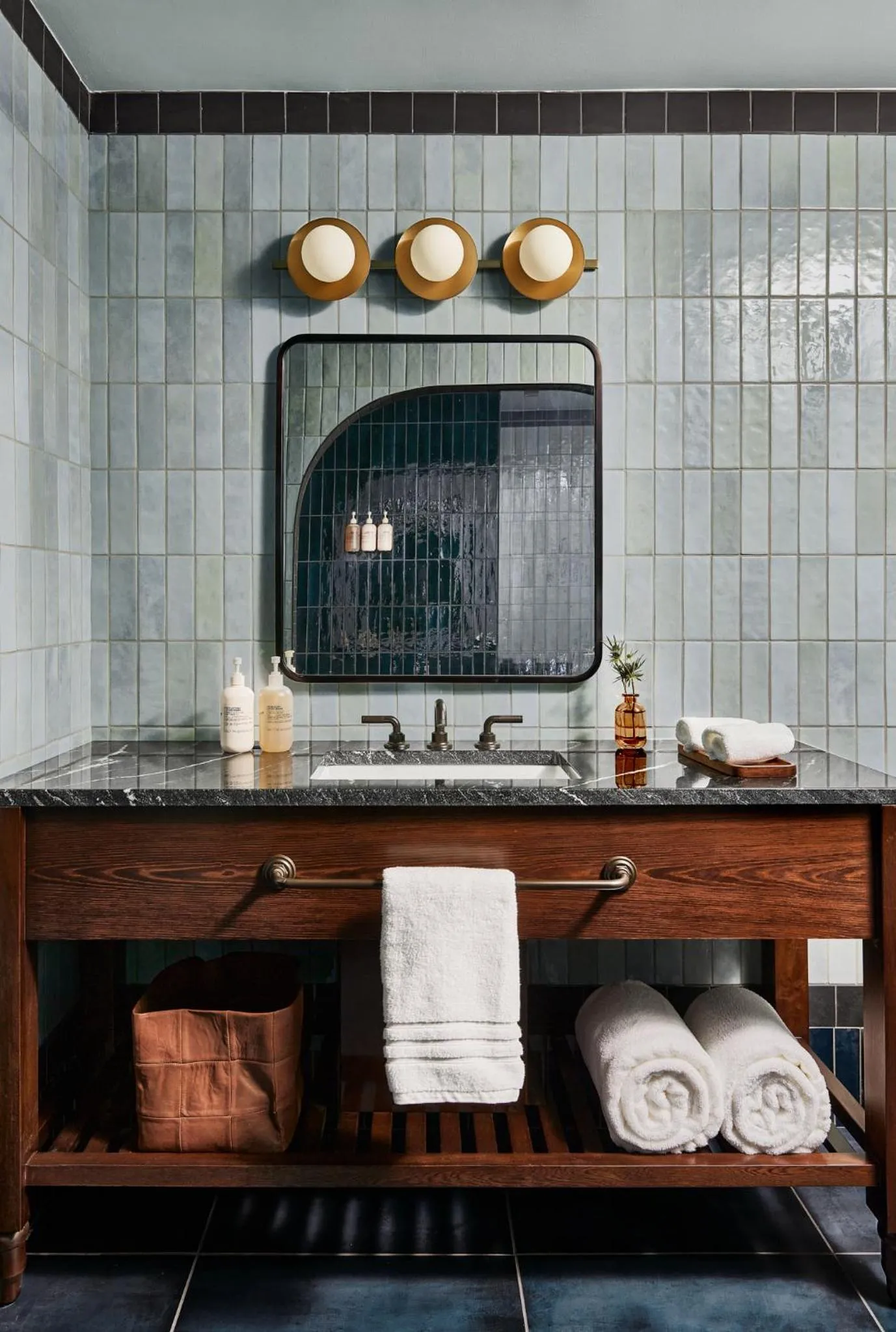 Bathroom in The Manchester Hotel