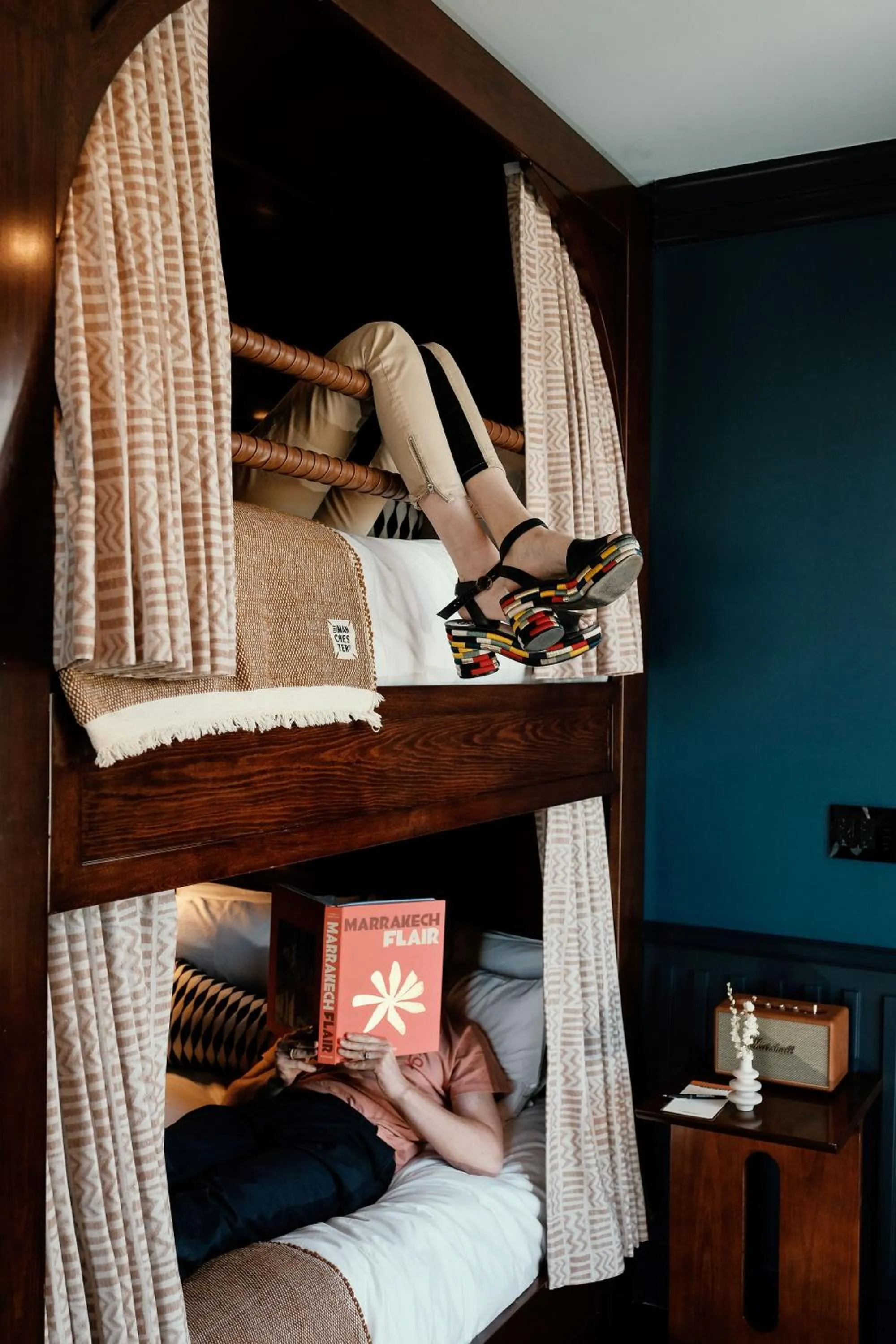 Bed in The Manchester Hotel