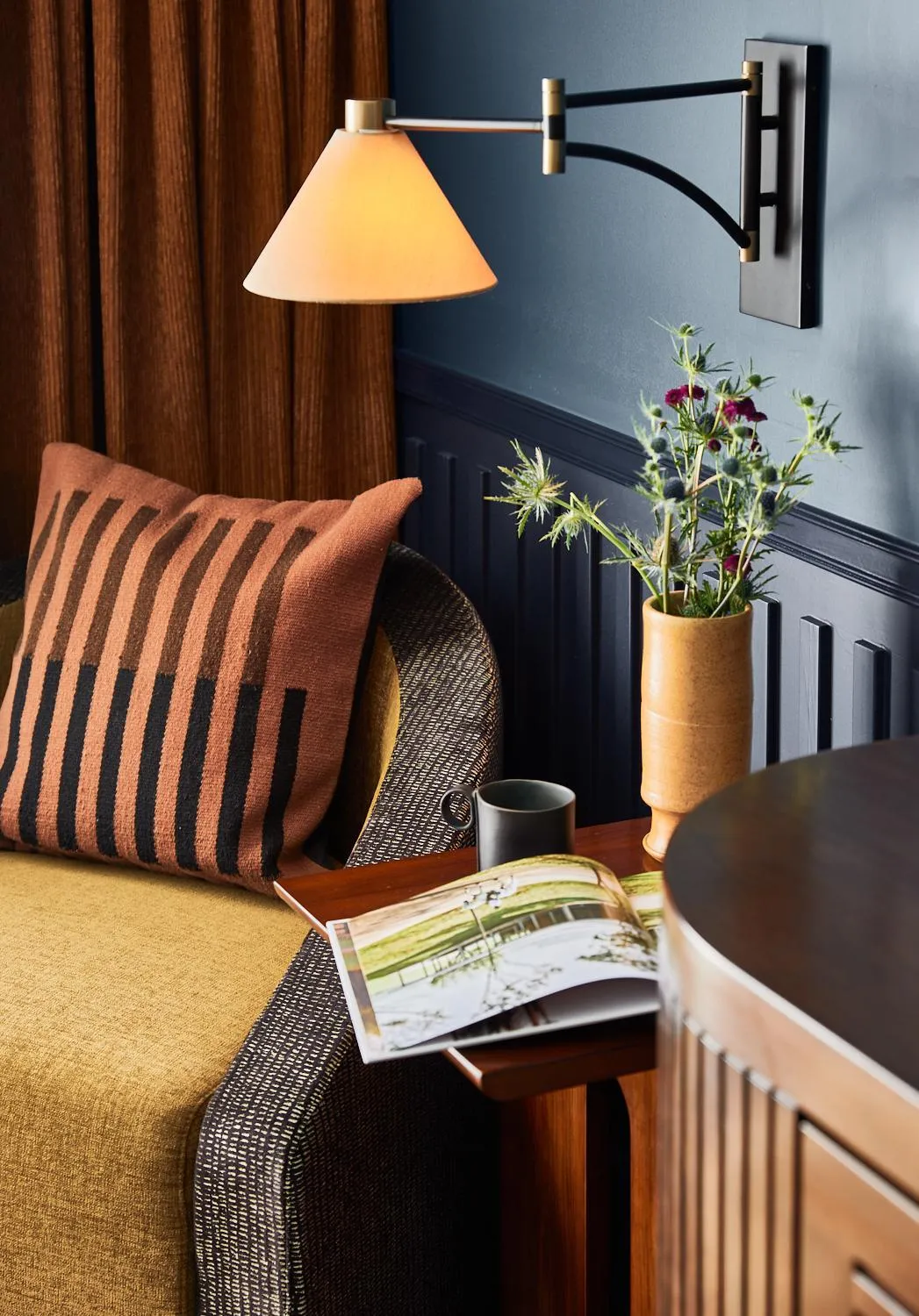 Seating area in The Manchester Hotel