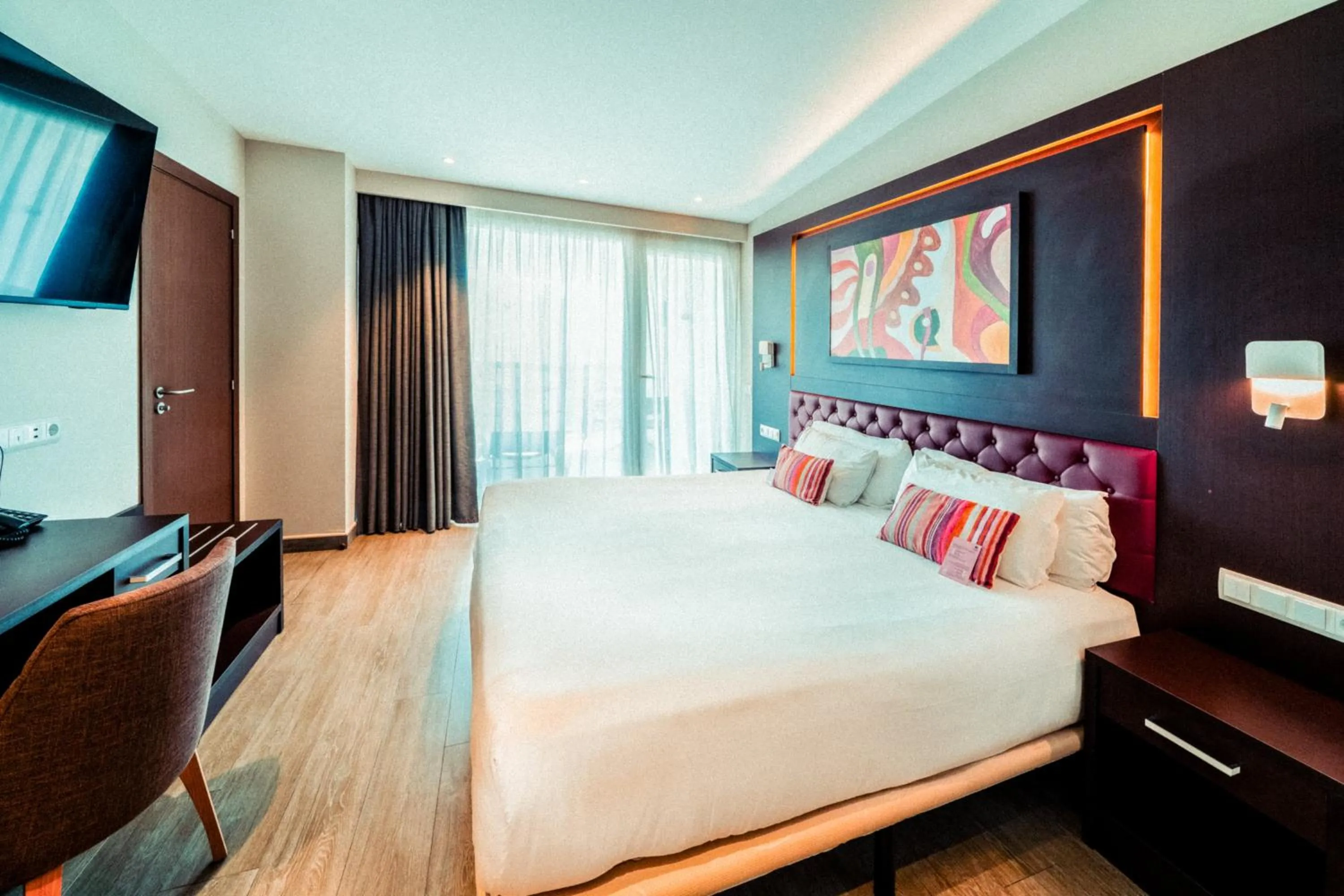 Bed in Marina Resort Benidorm - The Original Benidorm Vibe