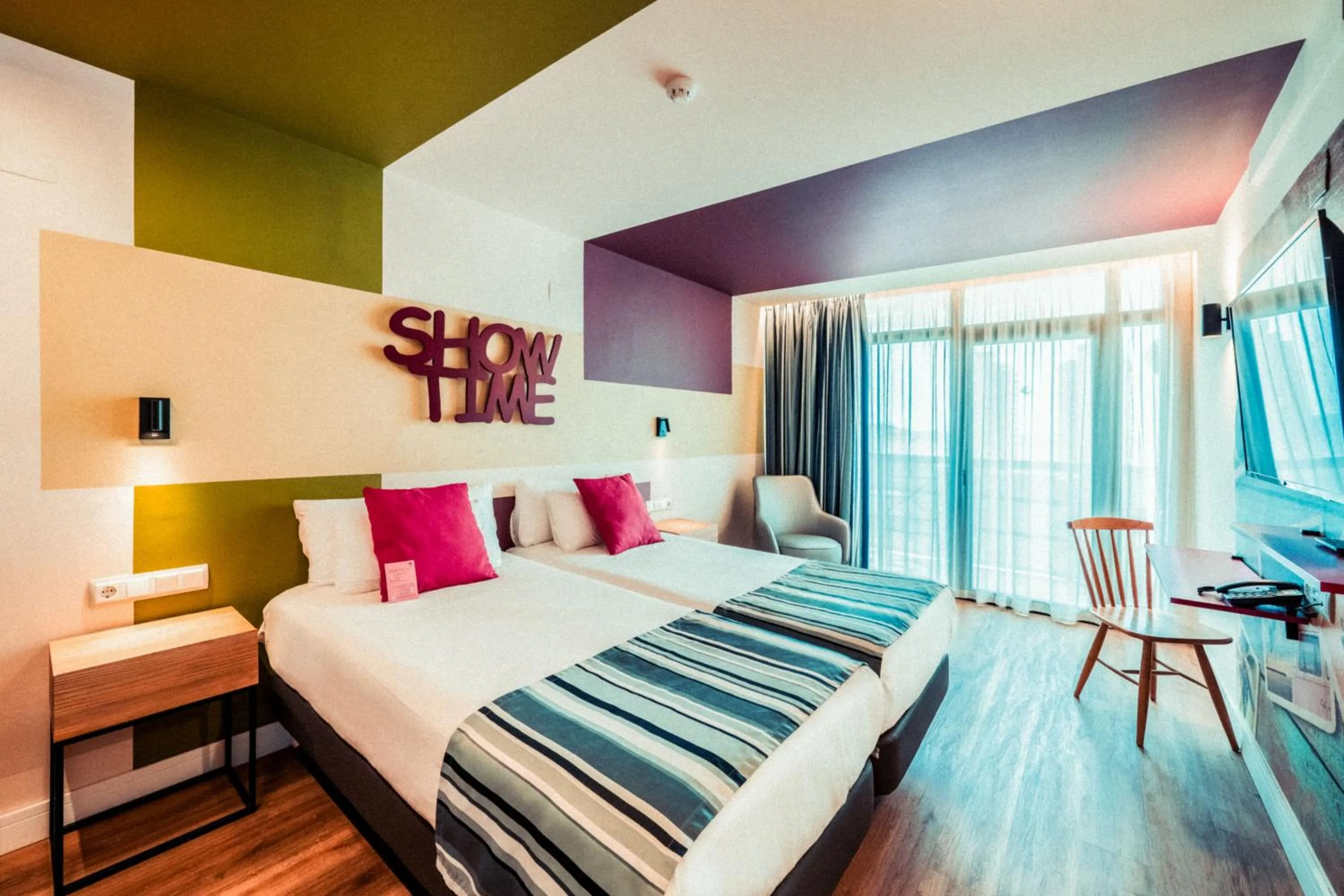 Bed in Marina Resort Benidorm - The Original Benidorm Vibe