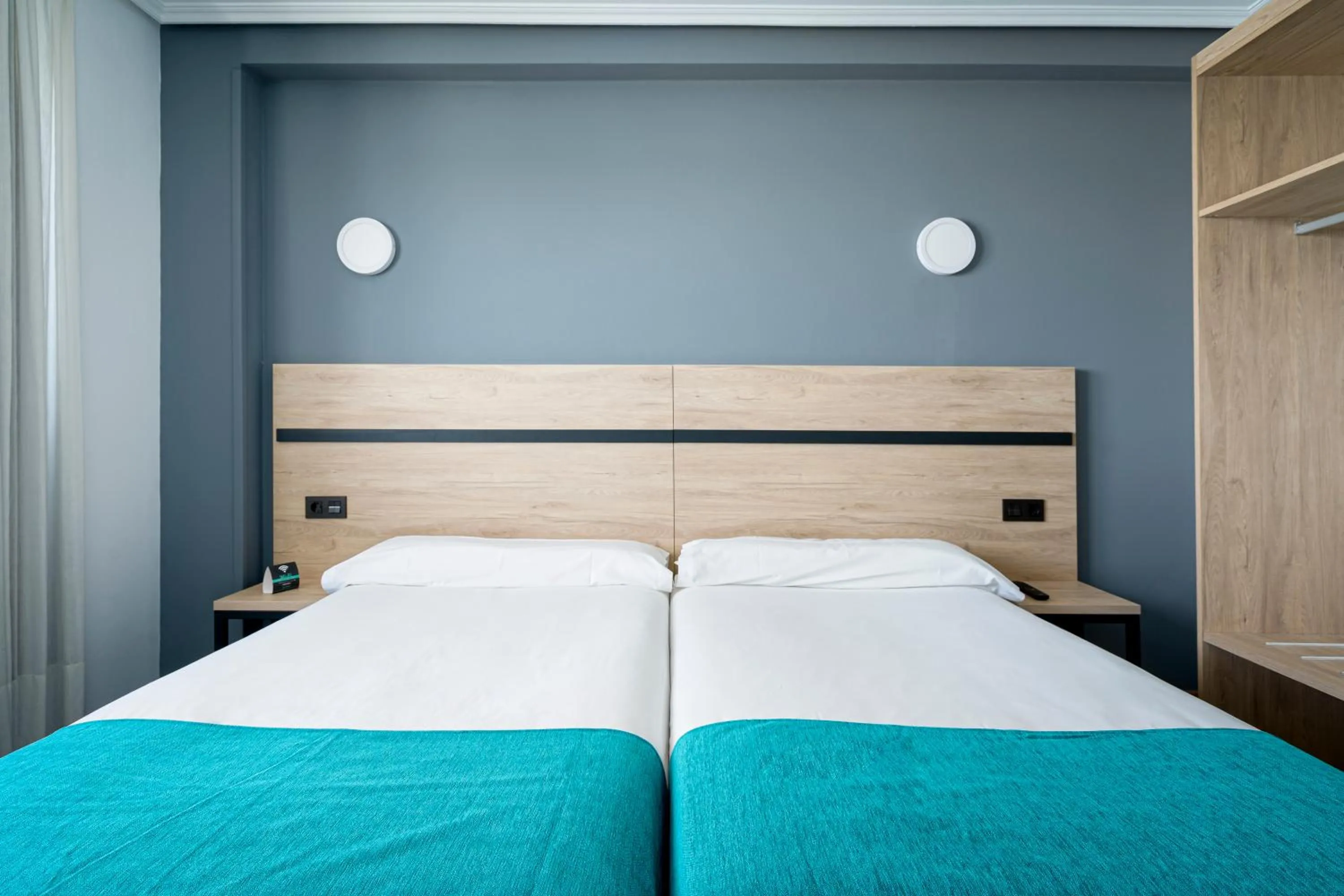 Bed in Hotel Alda Pasaje