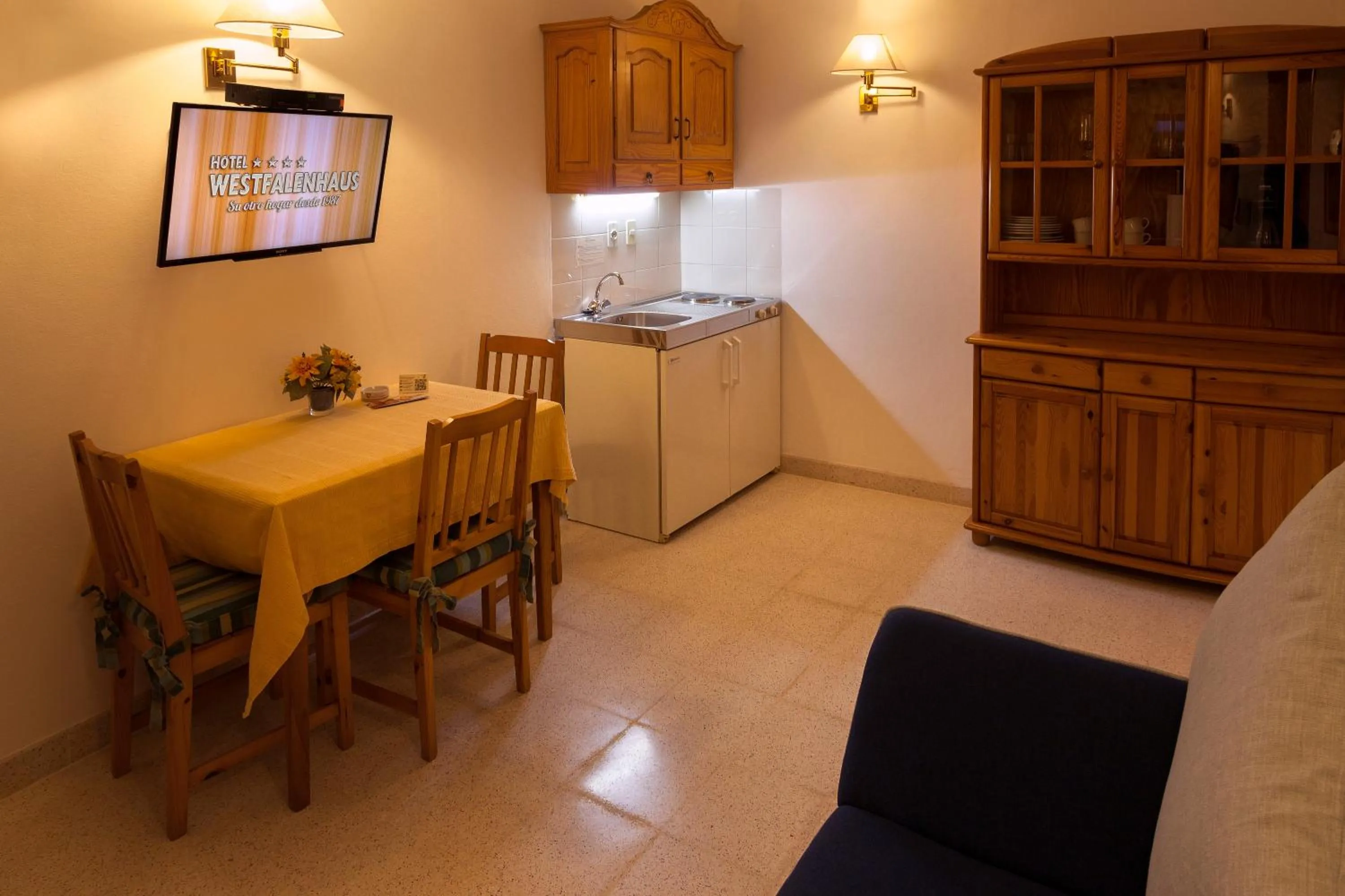 Dining area in Hotel Westfalenhaus