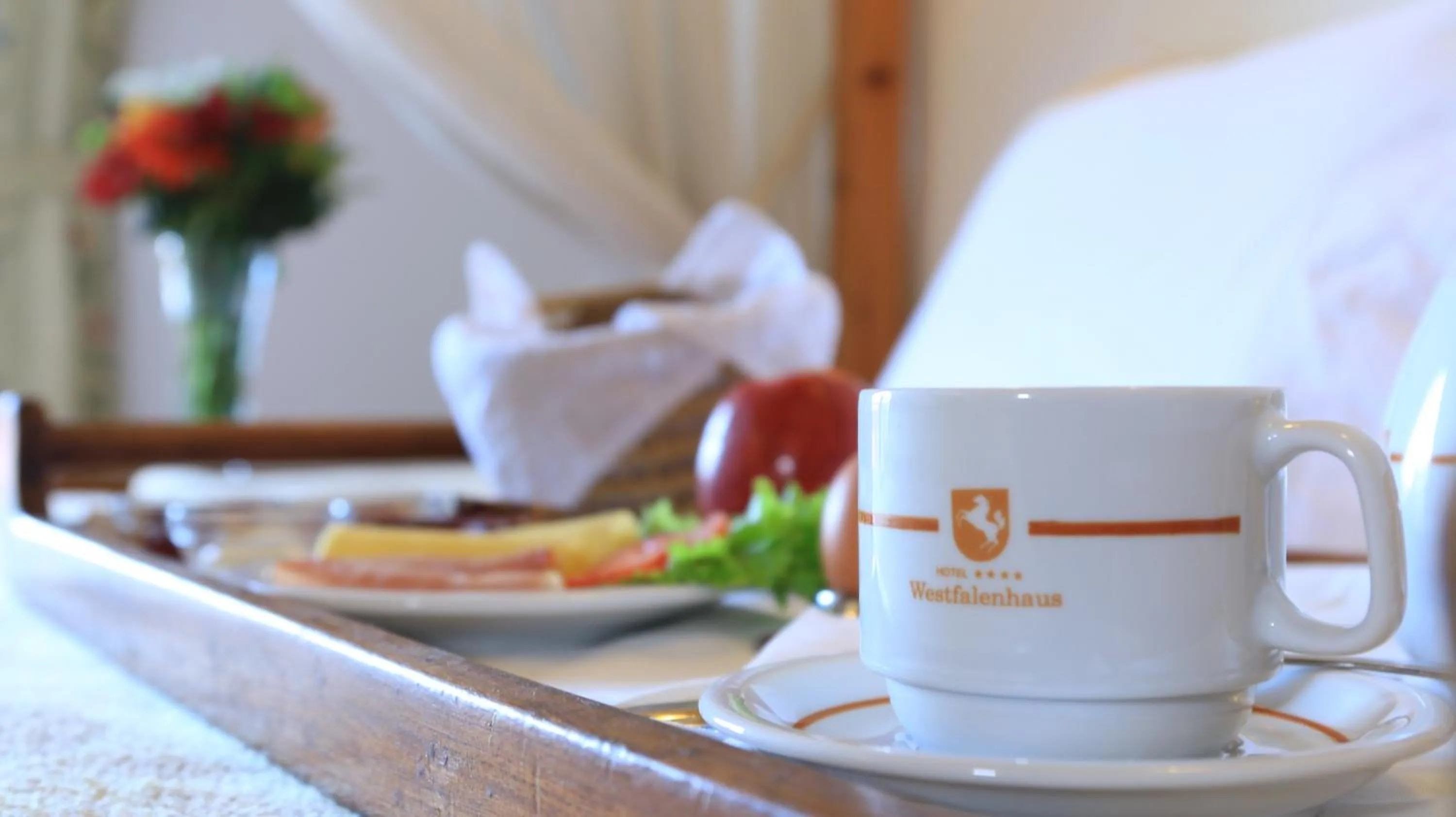 Buffet breakfast in Hotel Westfalenhaus