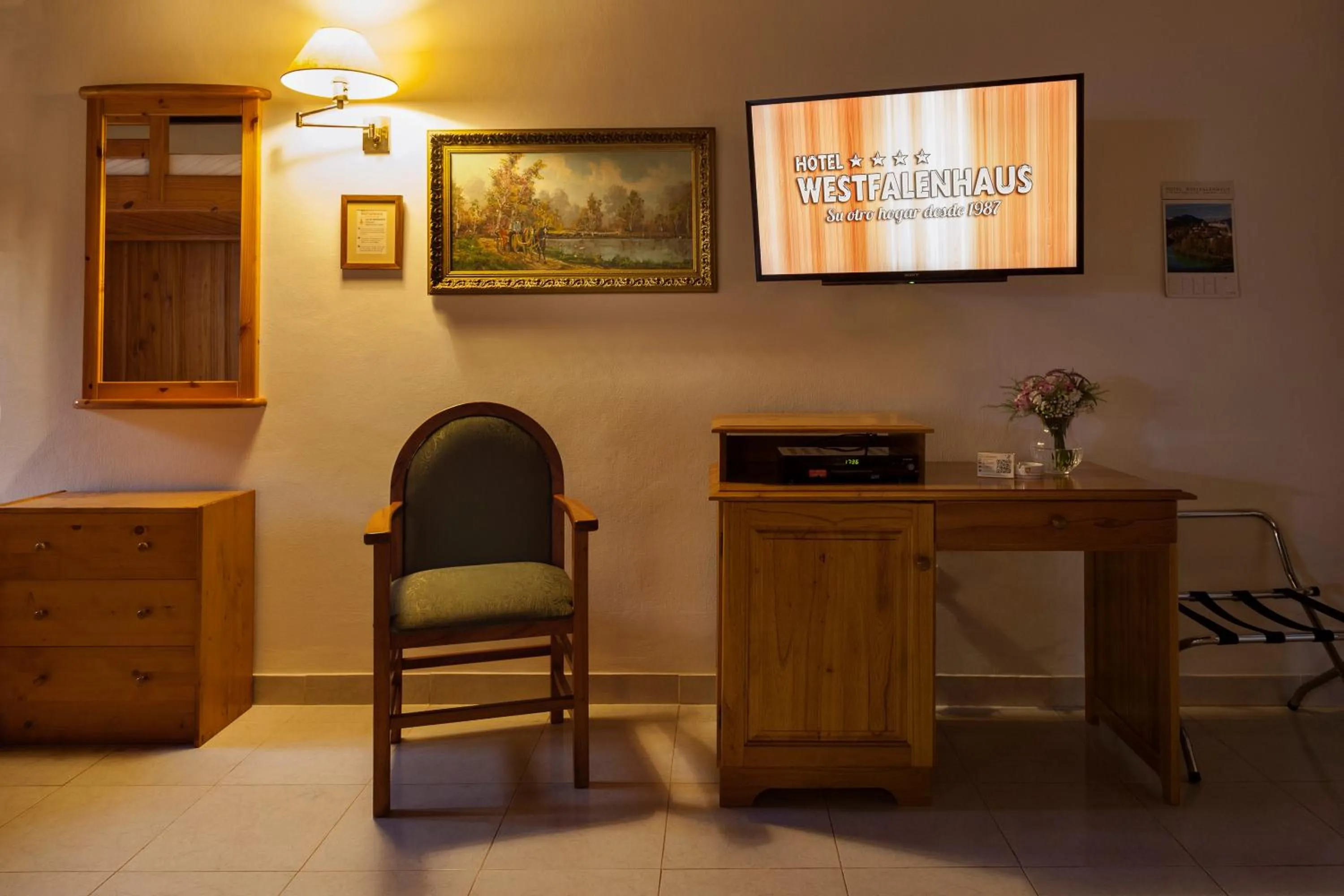 TV and multimedia in Hotel Westfalenhaus